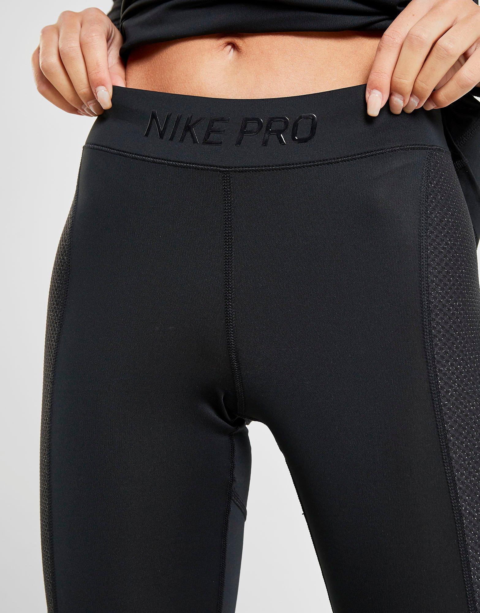 nike pro sparkle tights