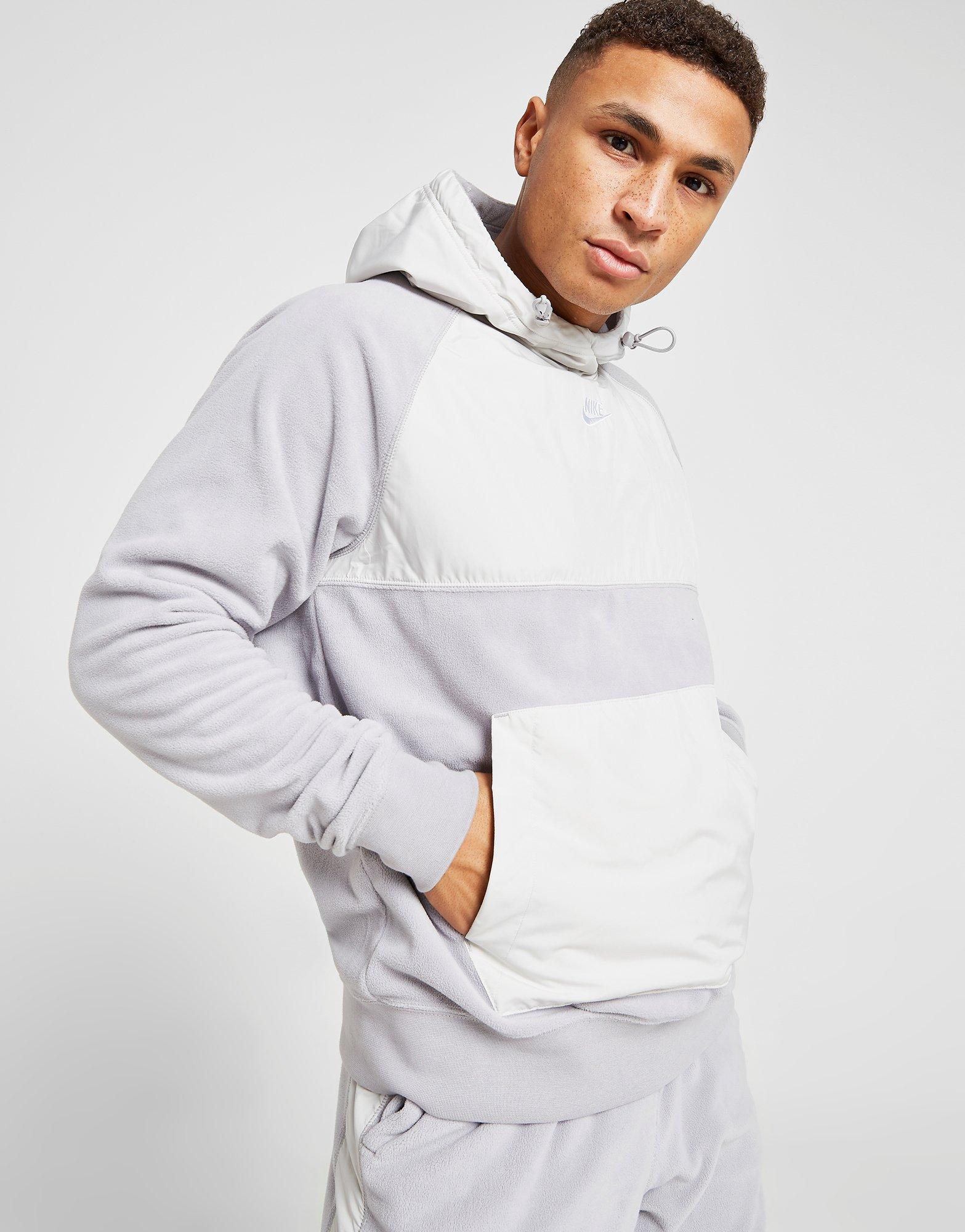 nike polar fleece overhead hoodie