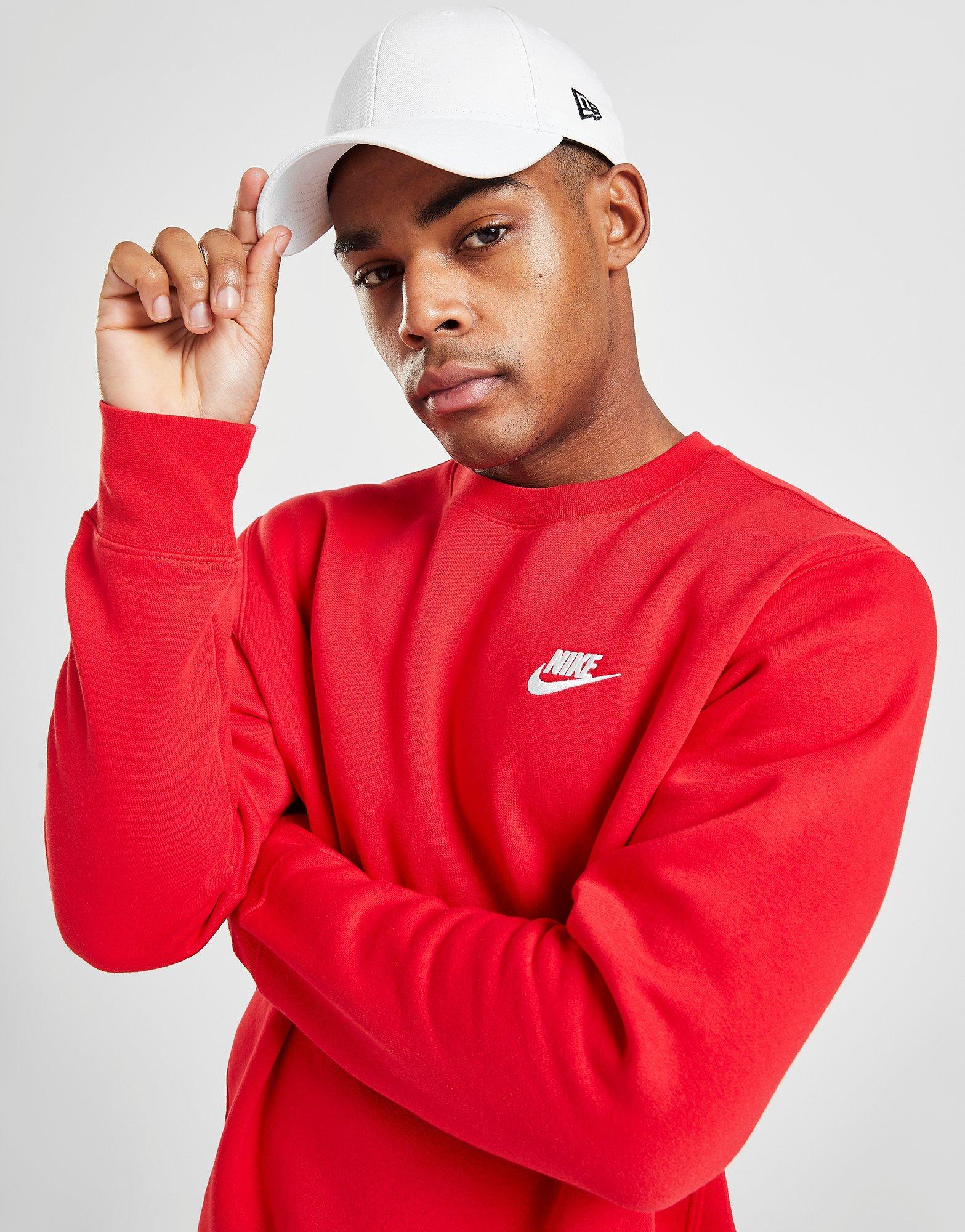 Nike Foundation Crew Sweatshirt Rot 