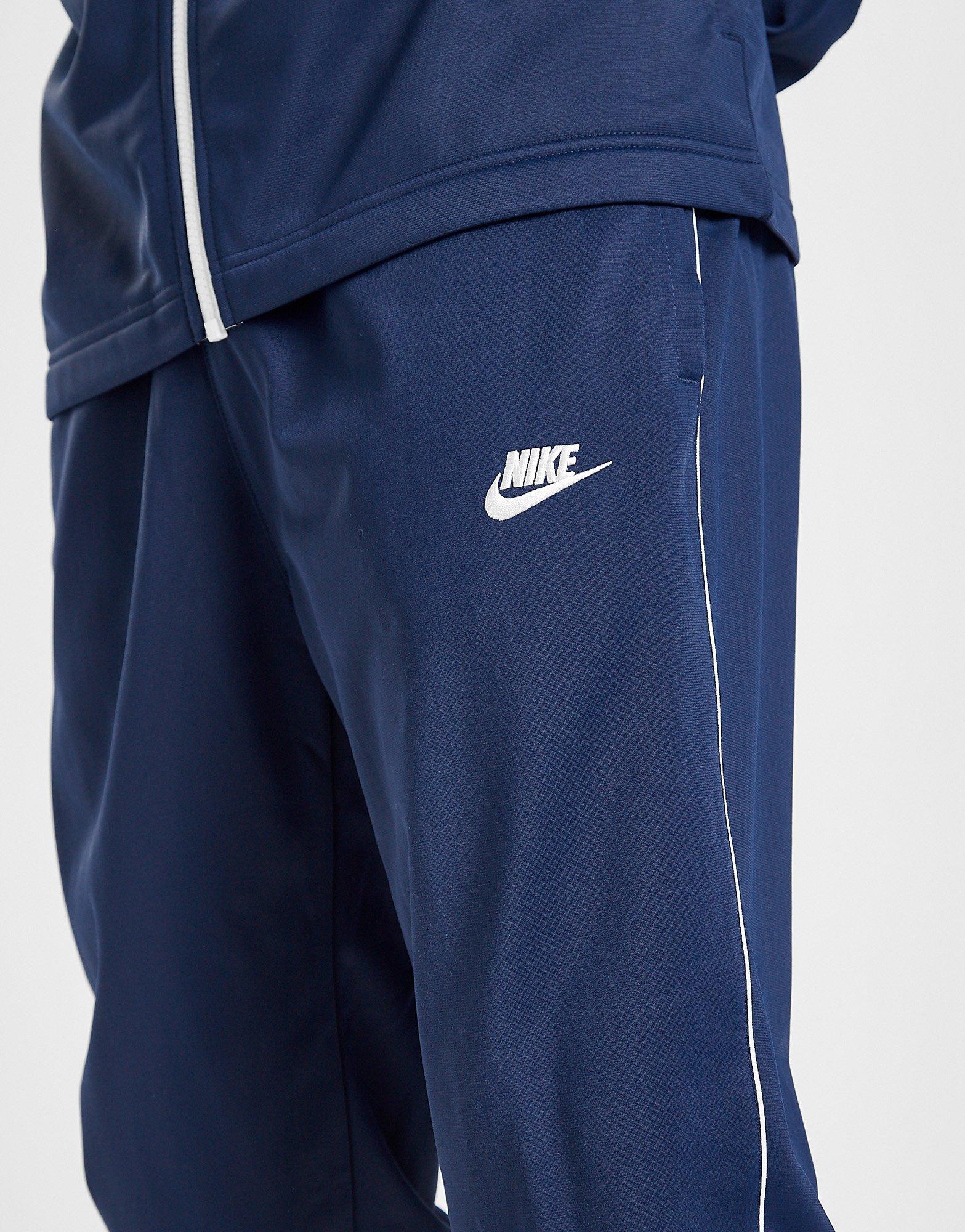 nike blue poly tracksuit