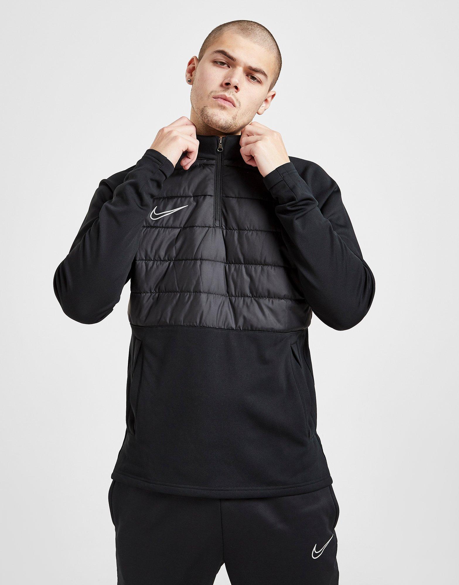 nike academy tracksuit half zip