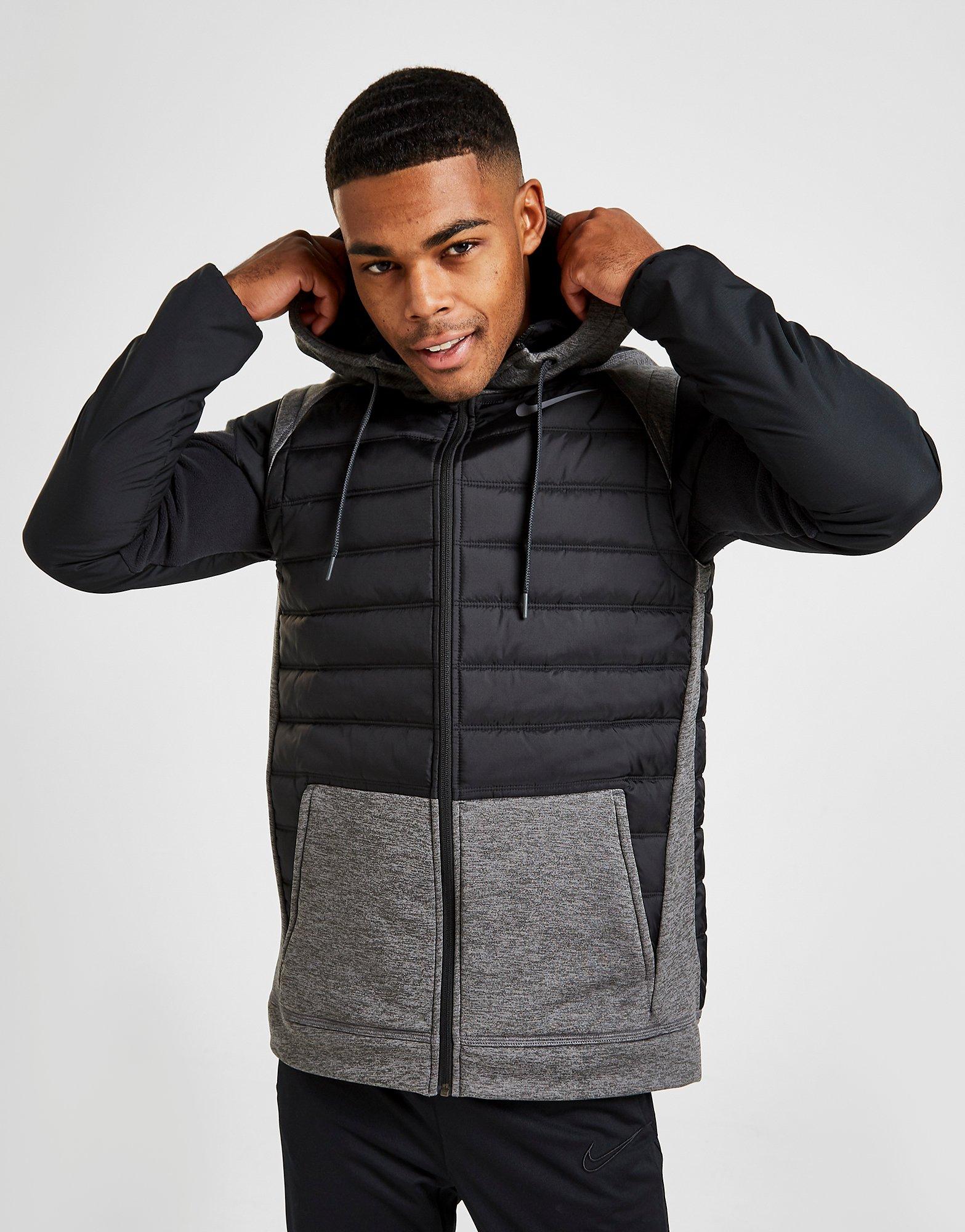 nike hooded body warmer