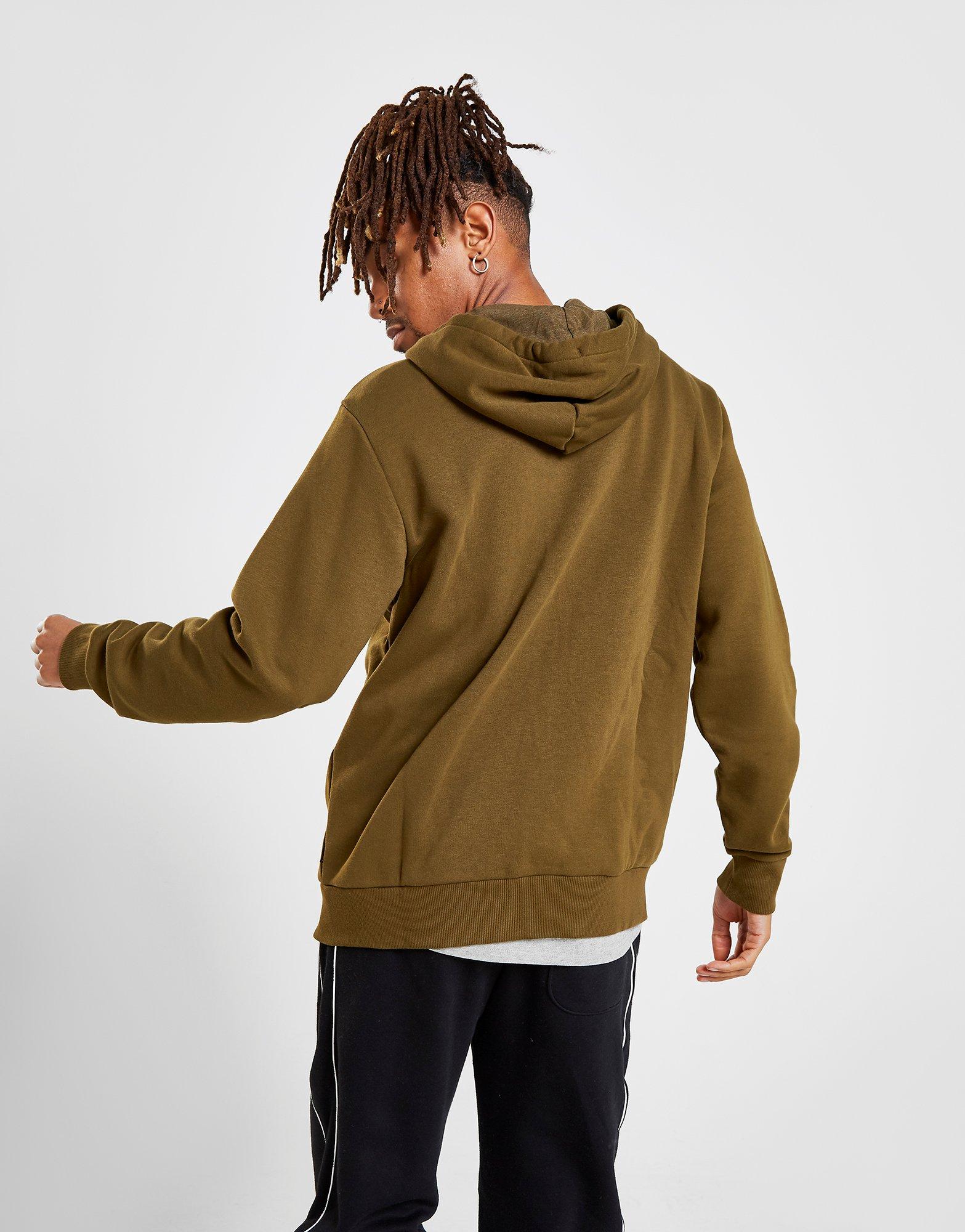 felpa zip converse verde