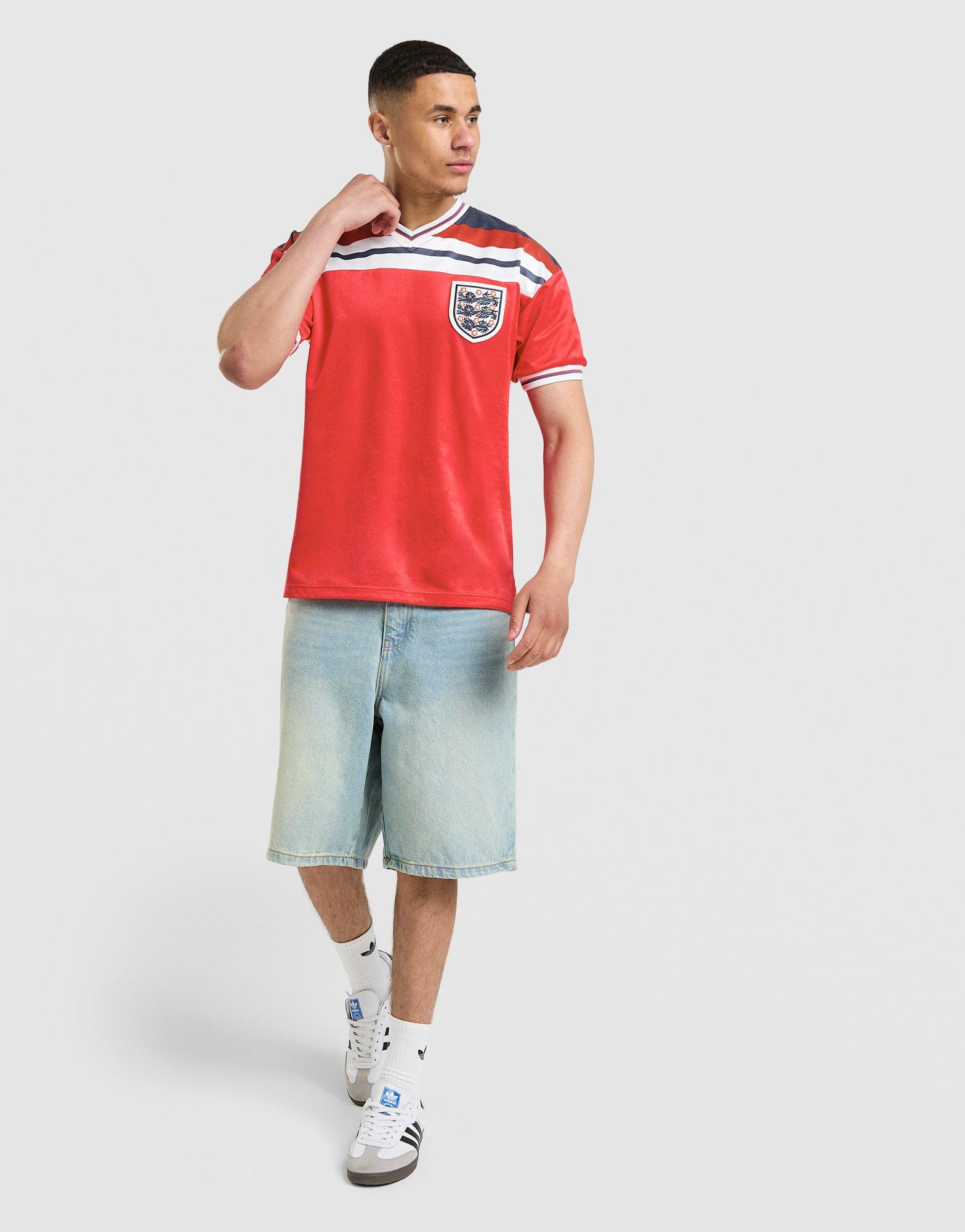 Score Draw England '82 World Cup Away Retro Shirt