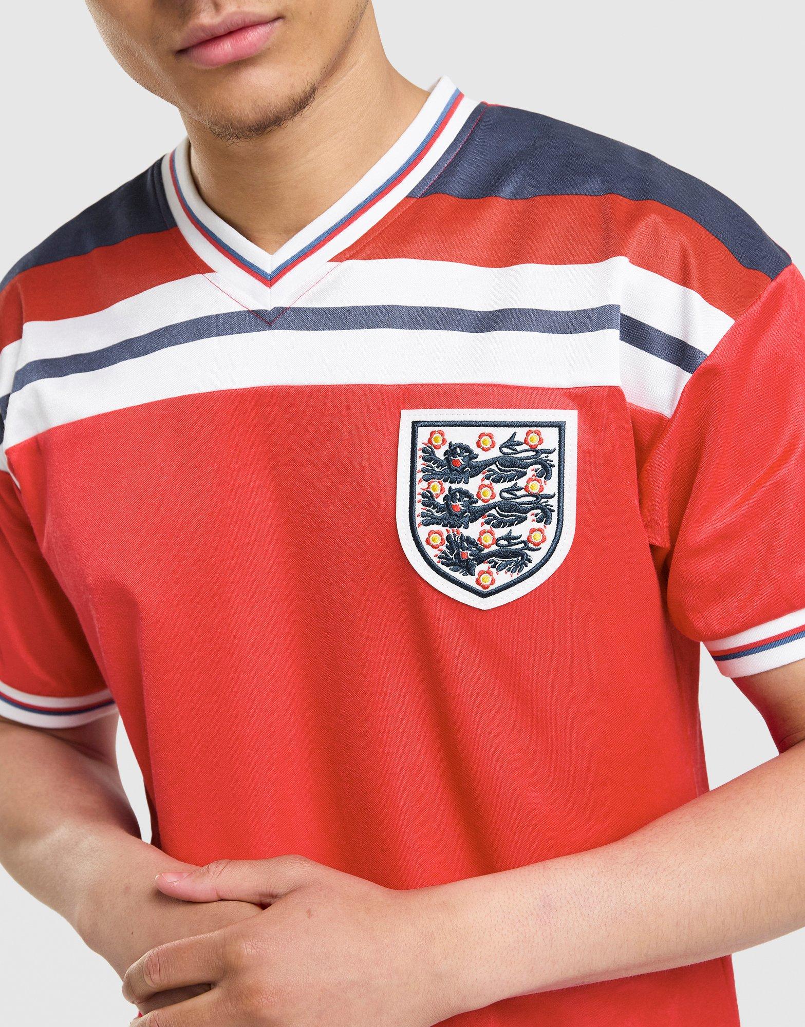Score Draw England '82 World Cup Away Retro Shirt