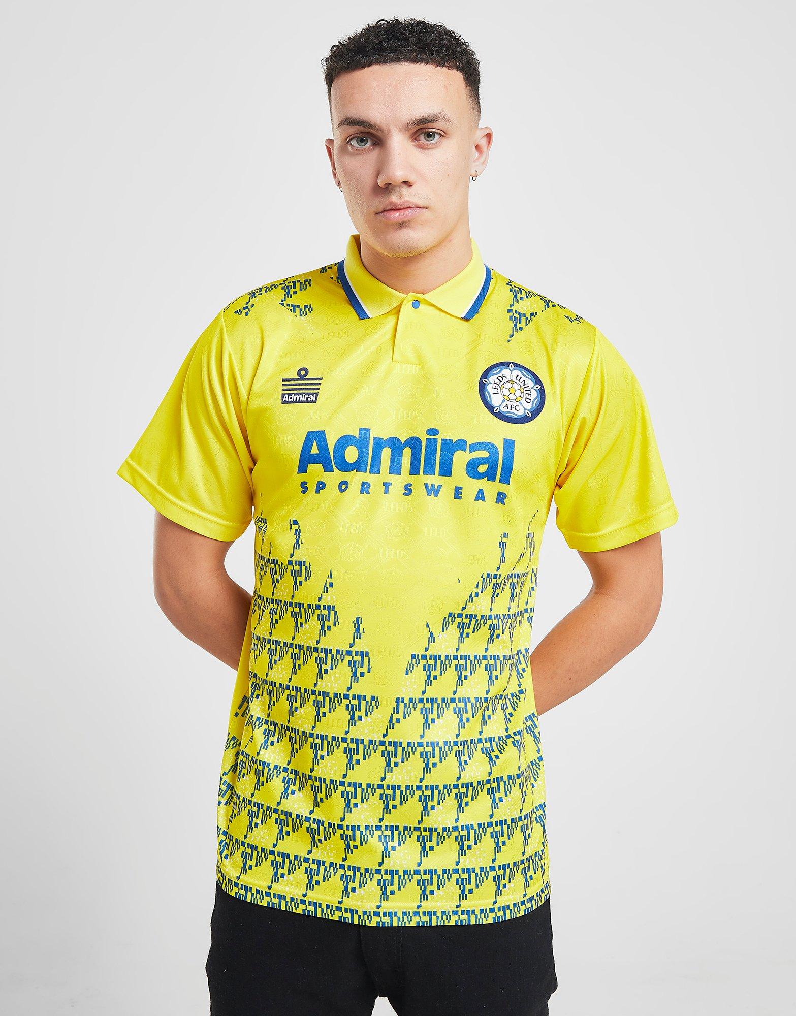 Yellow Score Draw Leeds United FC 2021 Away Retro Shirt - JD Sports Ireland