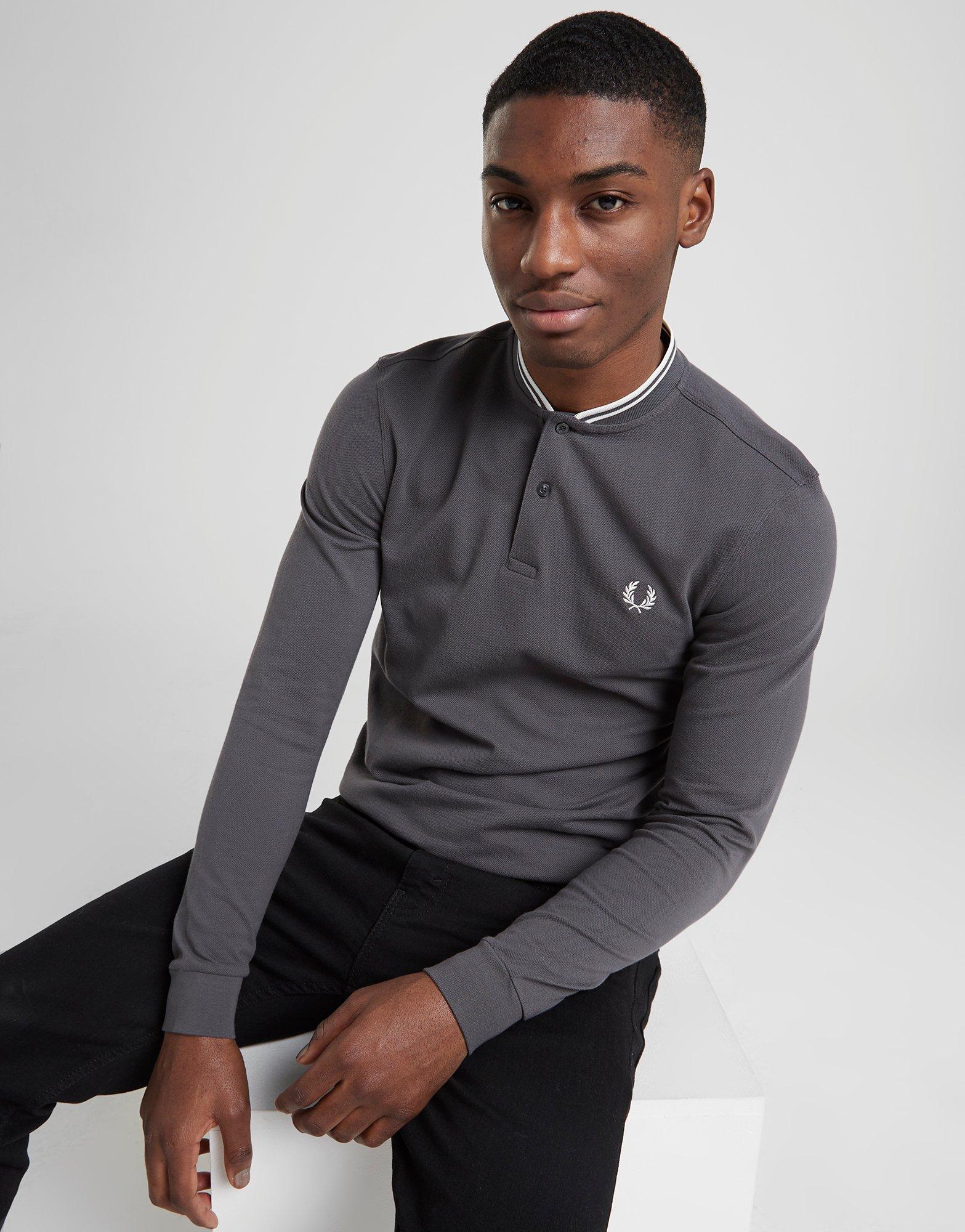 polo fred perry manche longue