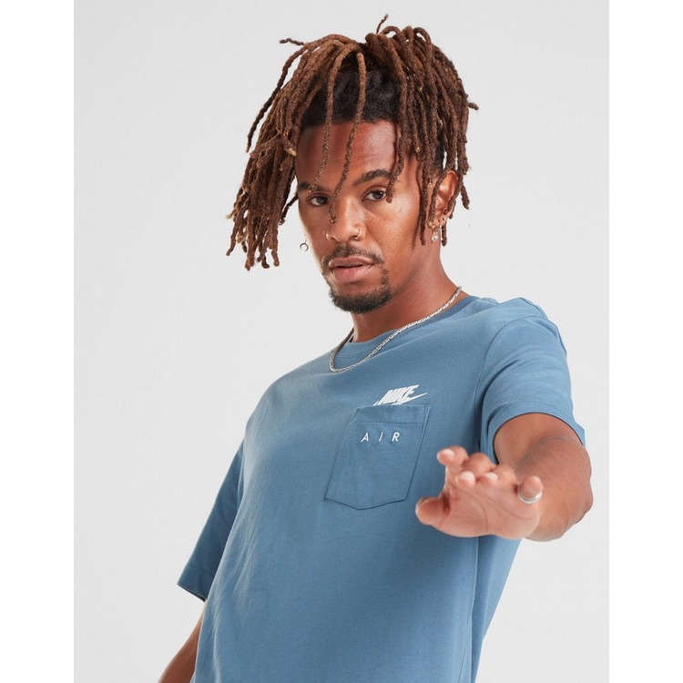 Buy Blue Nike Air Pocket TShirt Men's JD Sports JD Sports Ireland