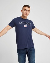 Official Team London Flag Short Sleeve T-Shirt Heren