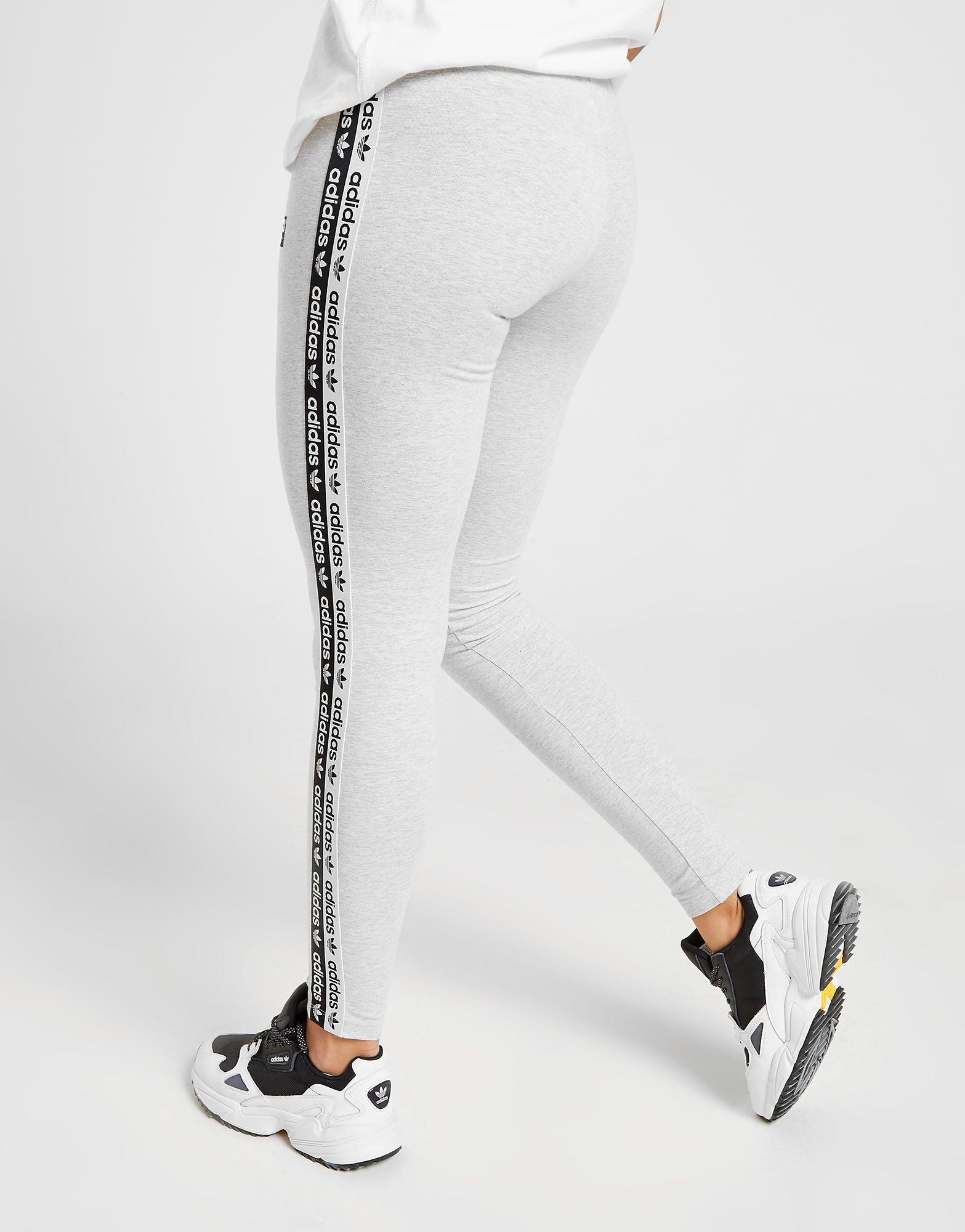 adidas originals tape leggings black