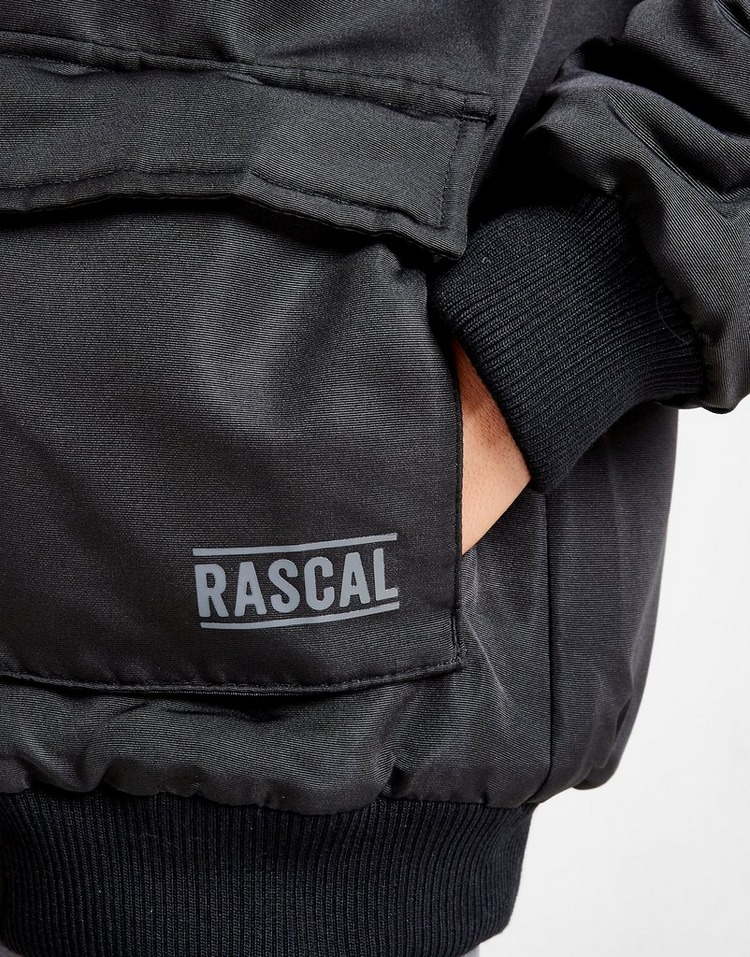 Buy Black Rascal Atomic Parka Jacket Junior JD Sports JD Sports Ireland