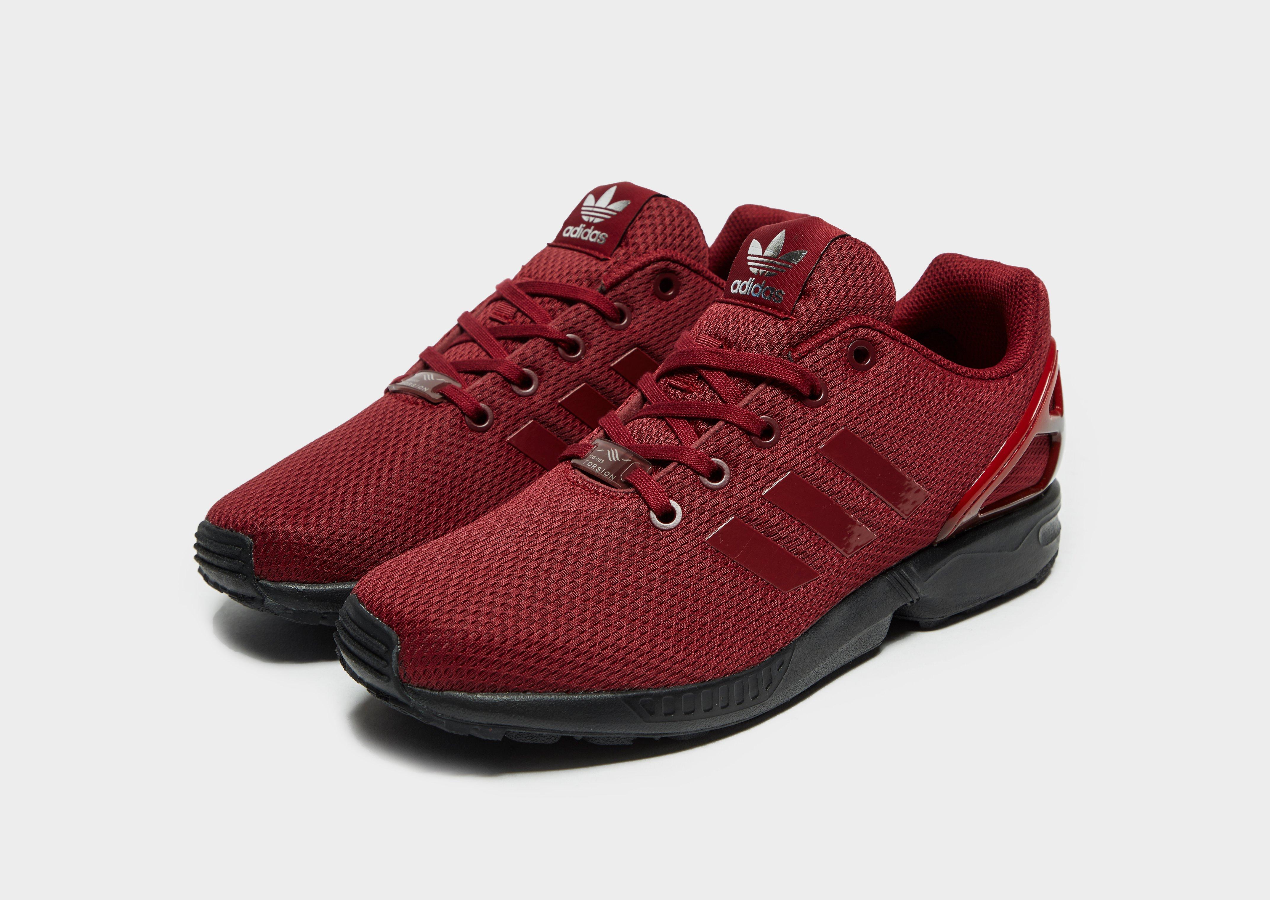 adidas zx flux burdeos