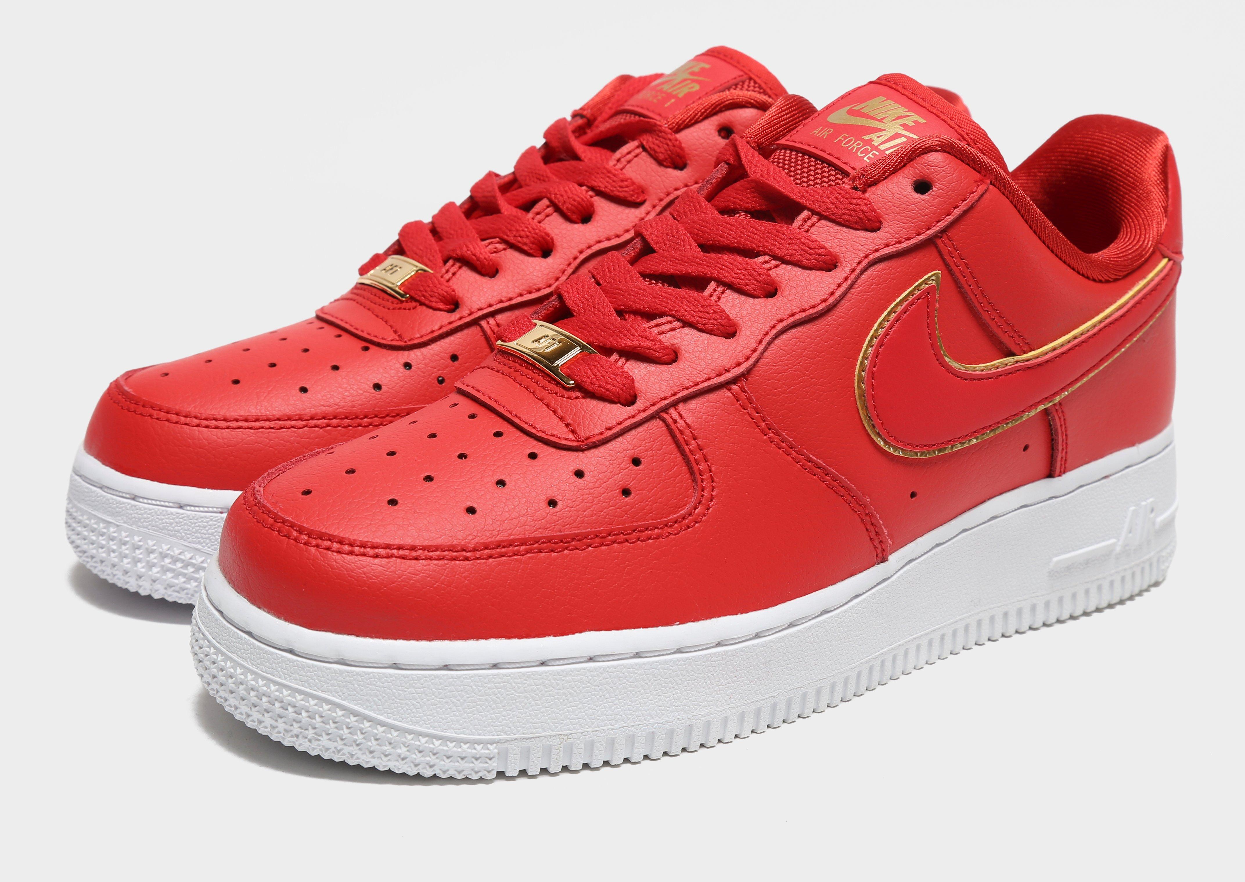 nike air force 1 rouge