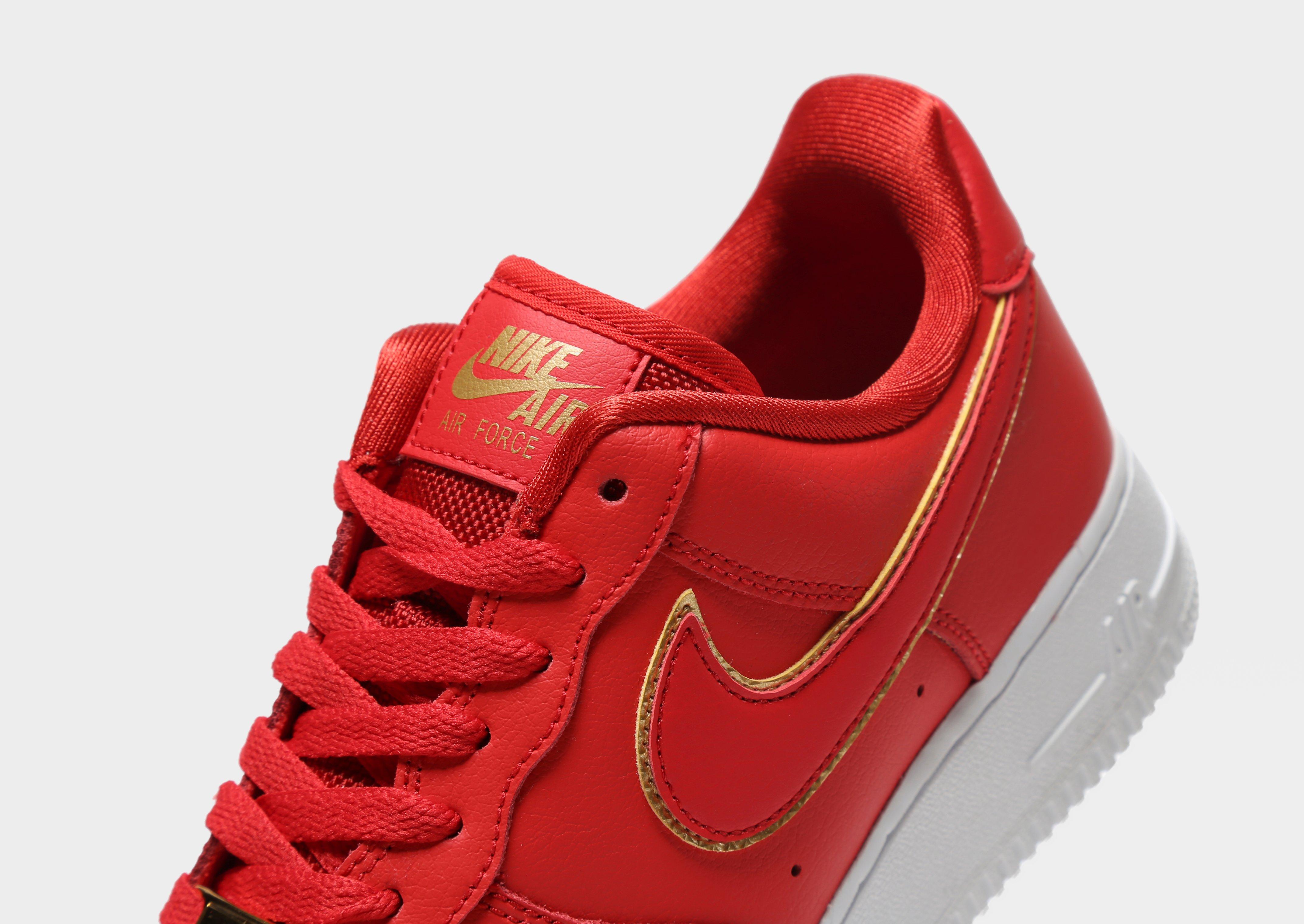 nike air force 1 07 femme rouge