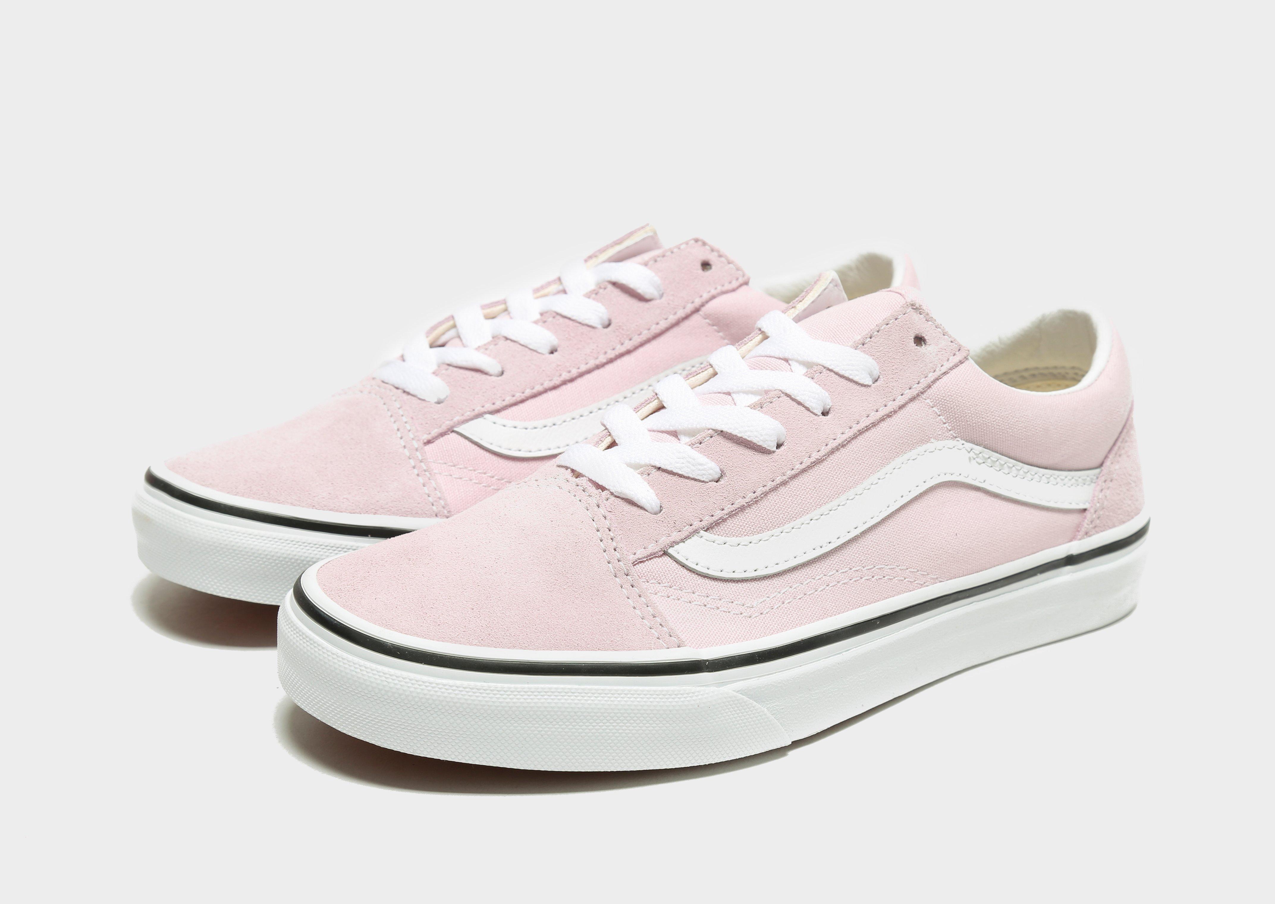 vans old skool junior pink