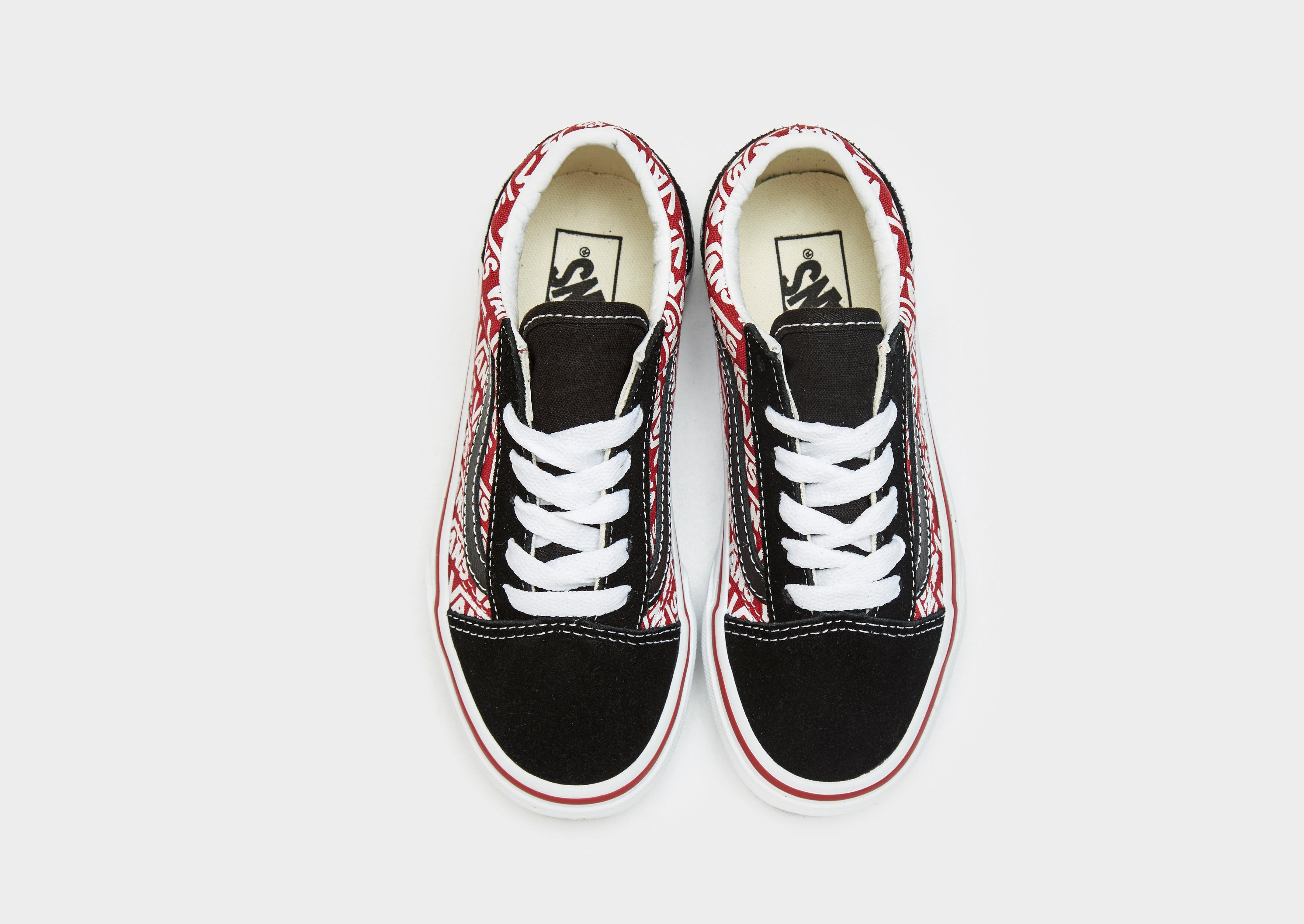 vans old skool enfant rouge