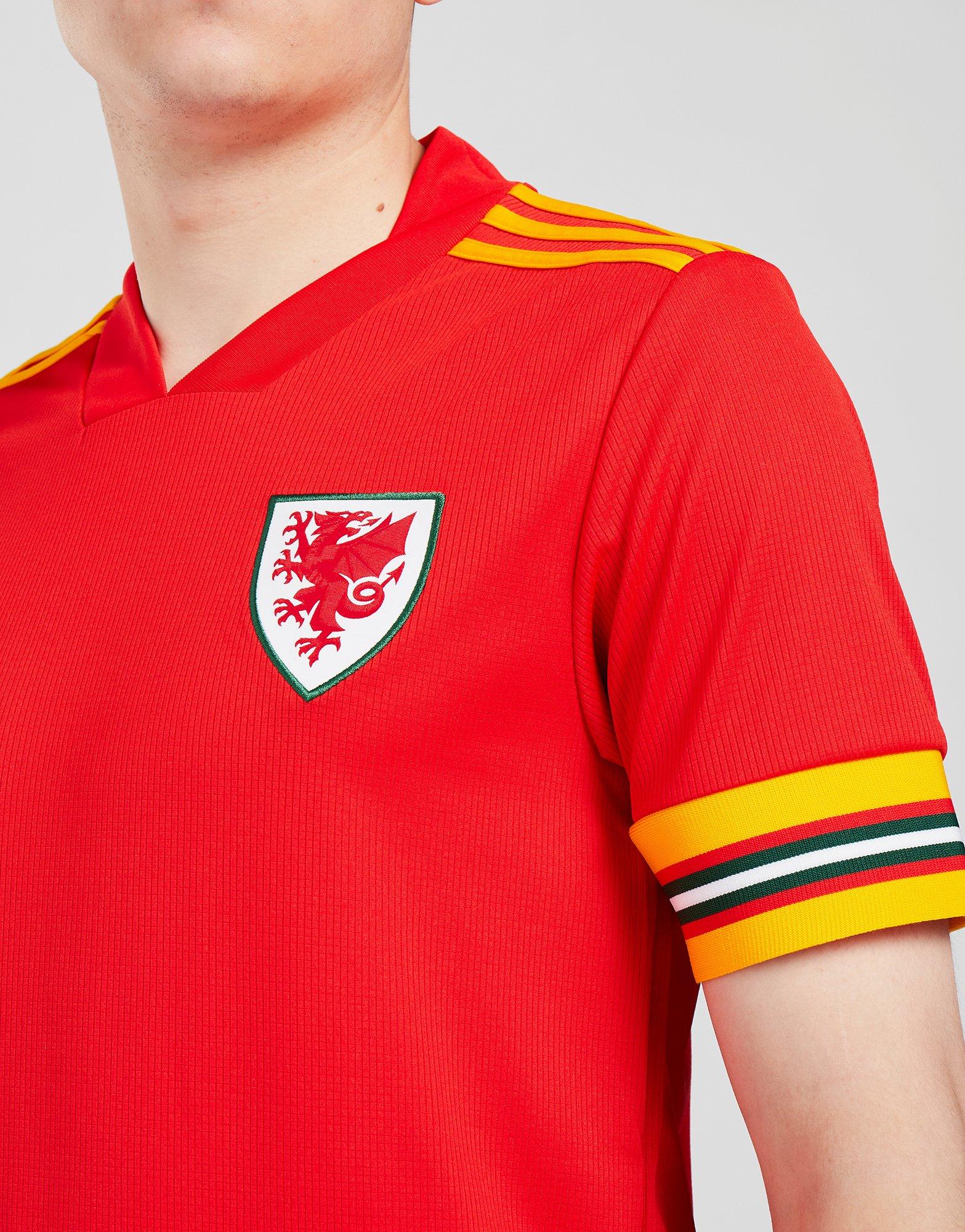 adidas welsh football shirt