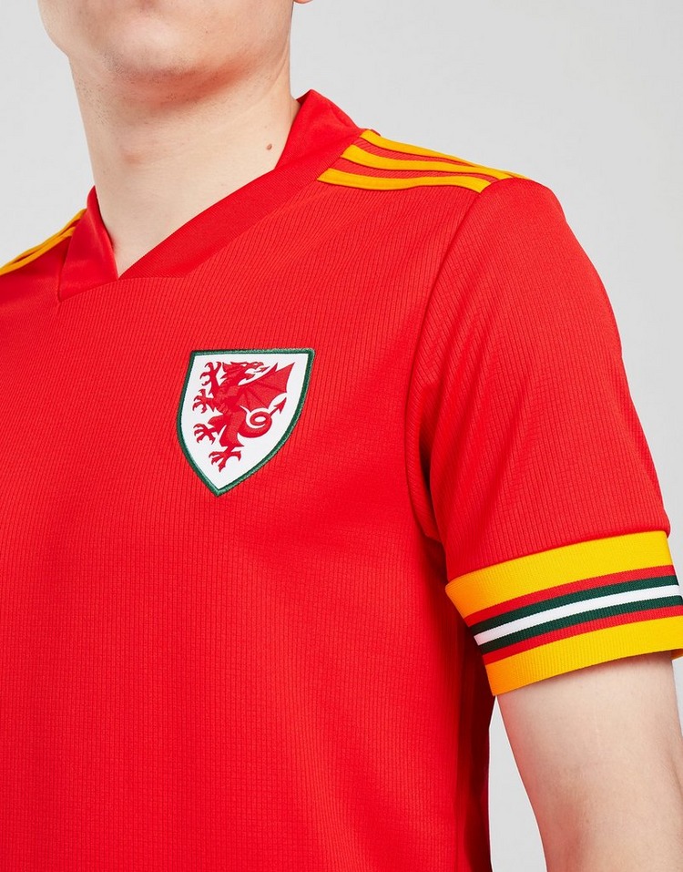 Shop den adidas Wales 2020 Home Trikot Herren in Rot