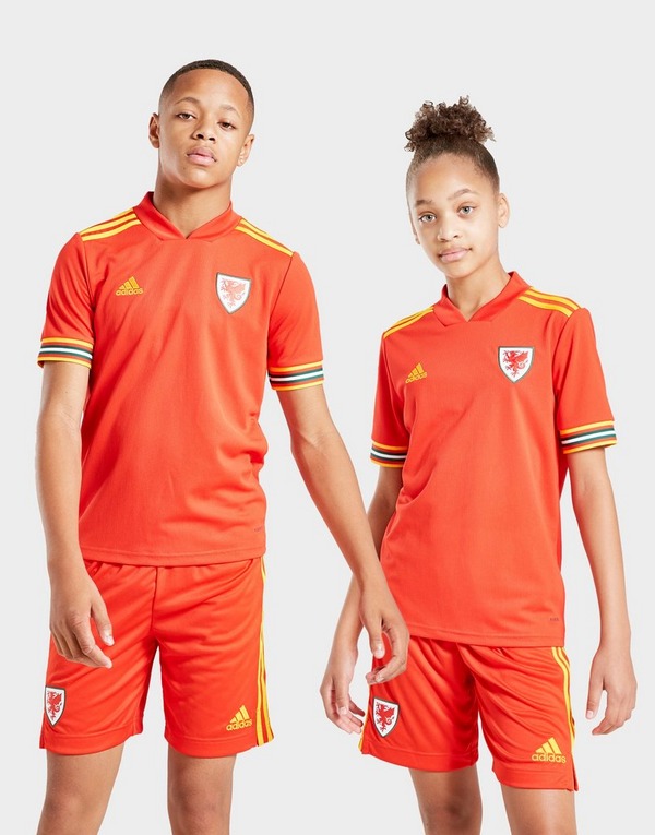 adidas Wales 2020 Home Shirt Junior