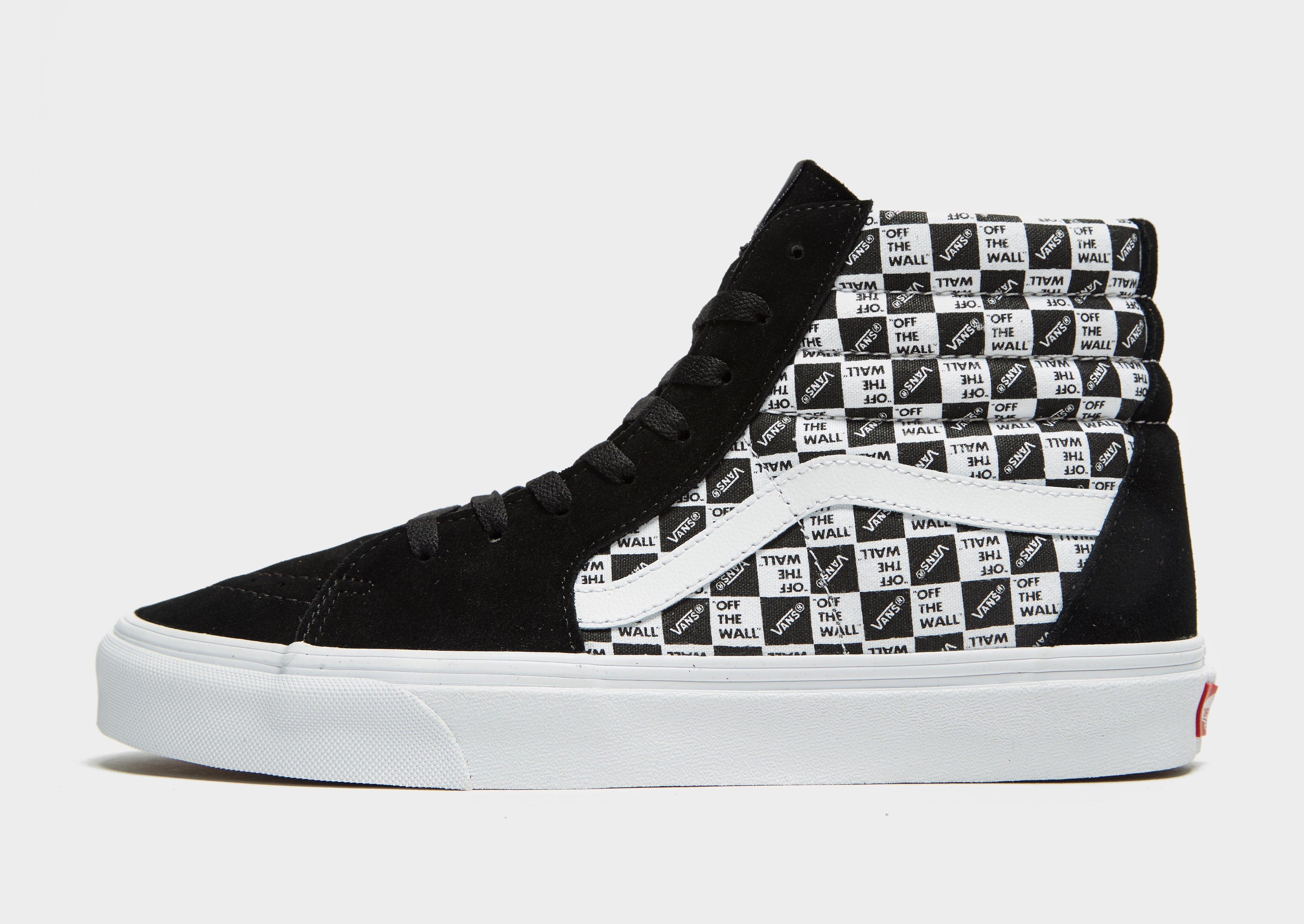 jd sports checkered vans