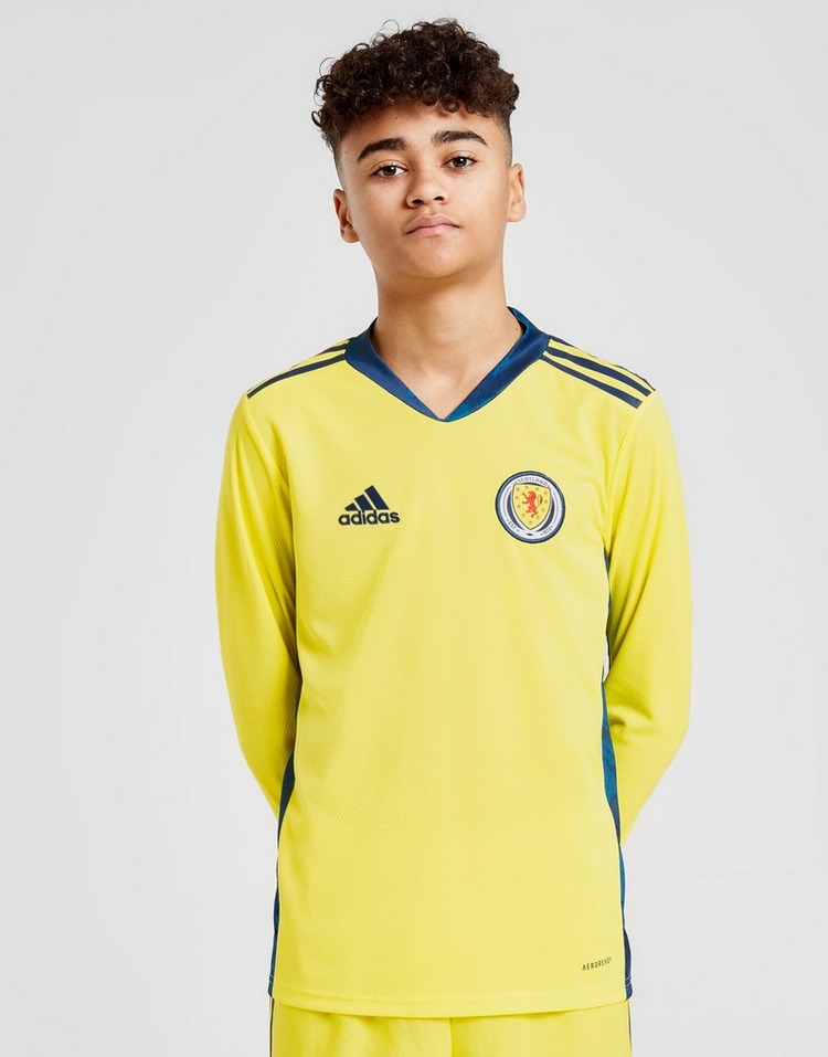 Shop den adidas Schottland 2020 Home Torwart Trikot Kinder ...