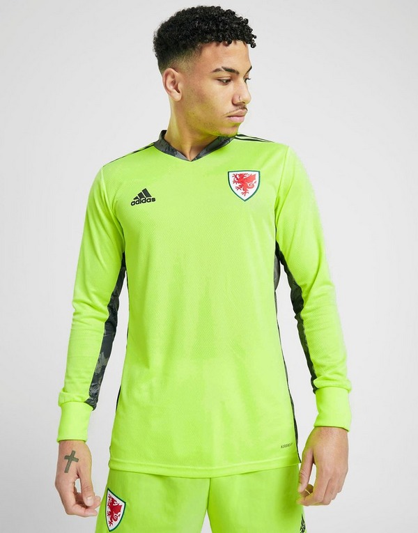 adidas Wales 2020 Home Goalkeeper Shirt adidas Wales 2020 Home Goalkeeper Shirt