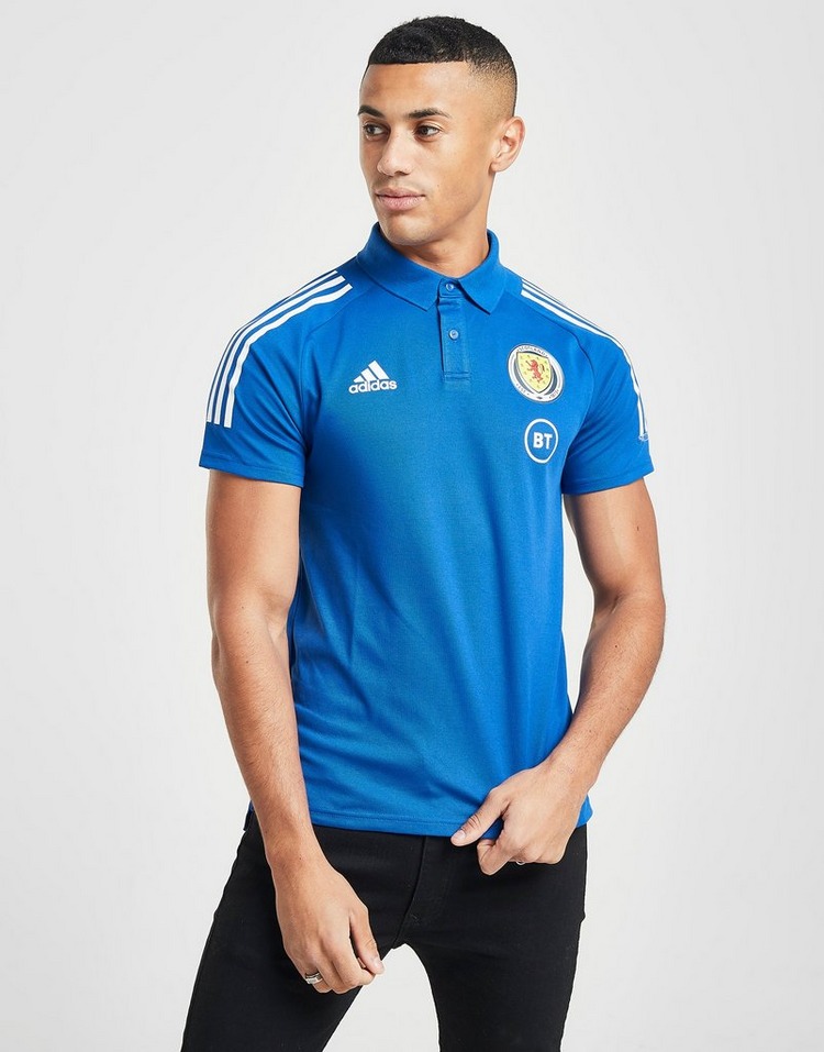 scotland adidas polo shirt