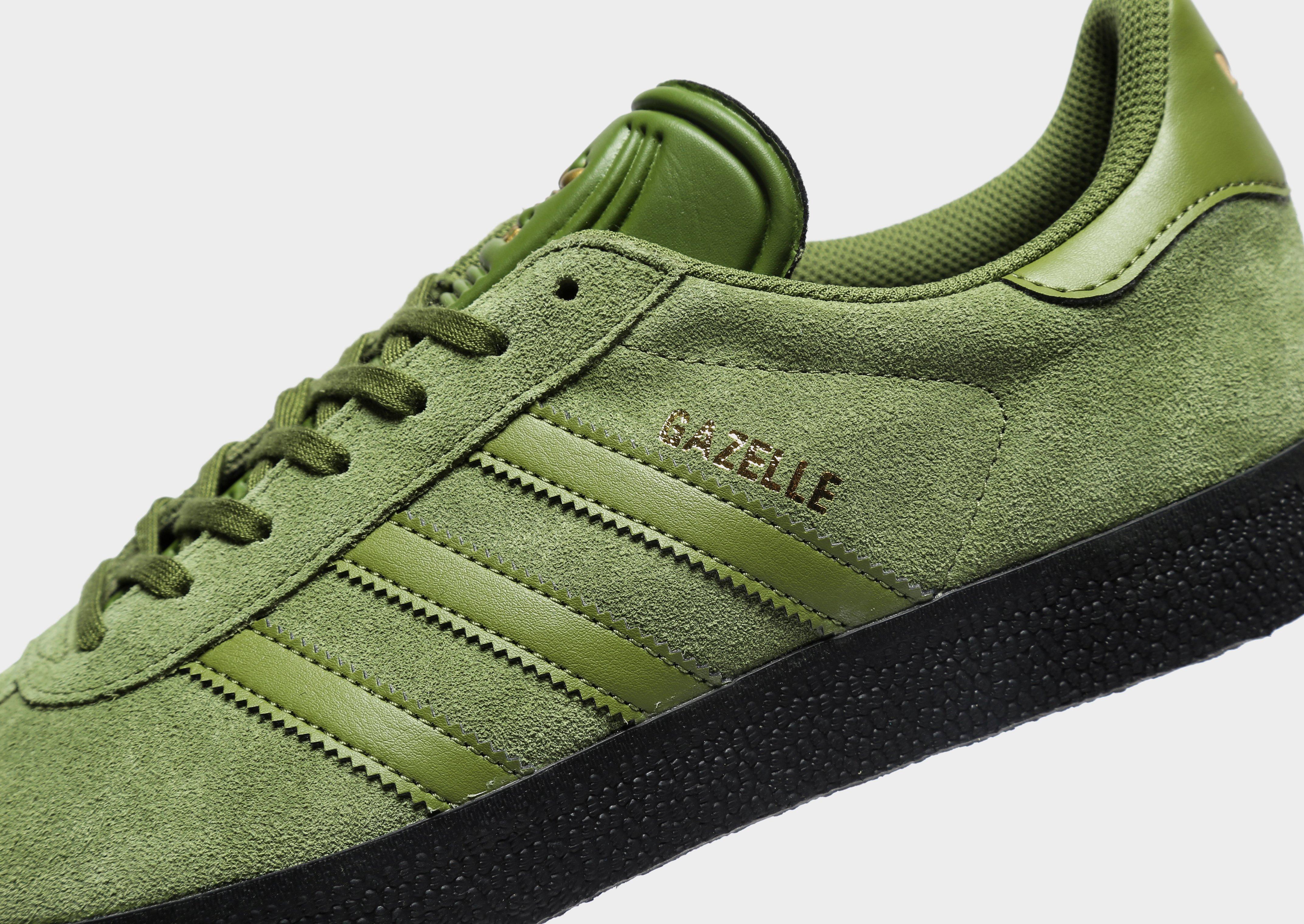 jd green adidas trainers