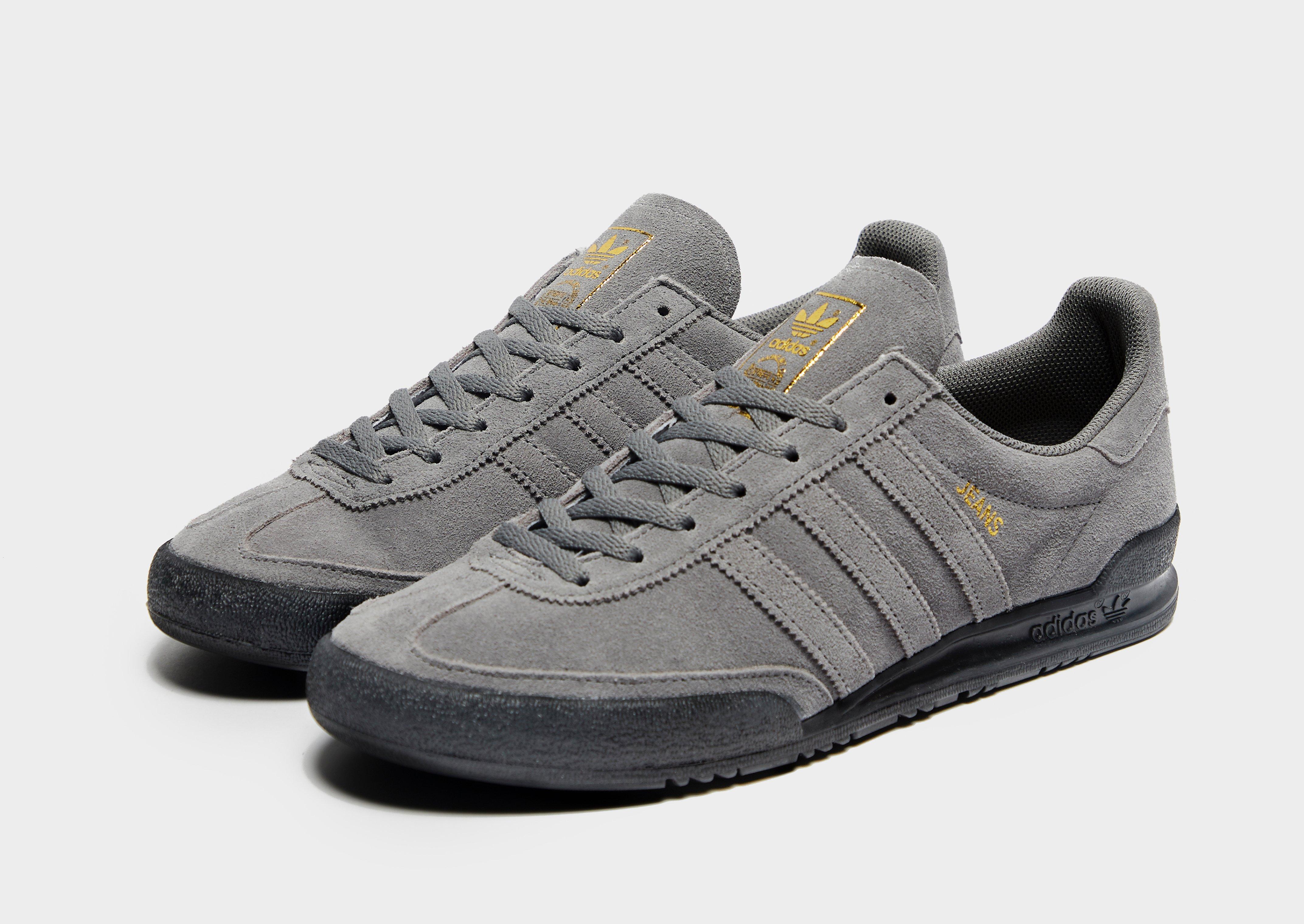 adidas jeans grey trainers