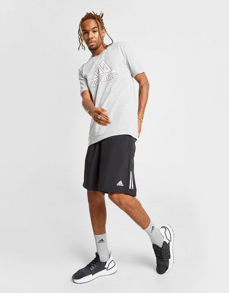 adidas Badge of Sport Glitch T-Shirt Heren