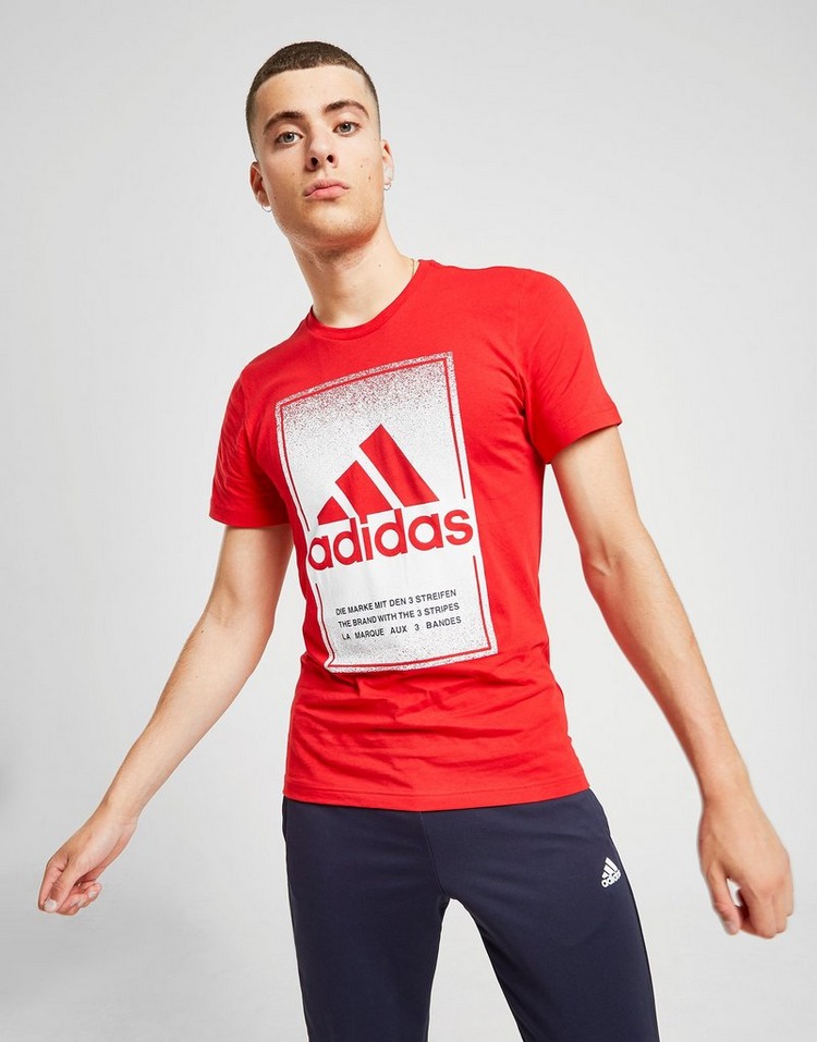 adidas Badge Of Sport Fade T-Shirt Heren