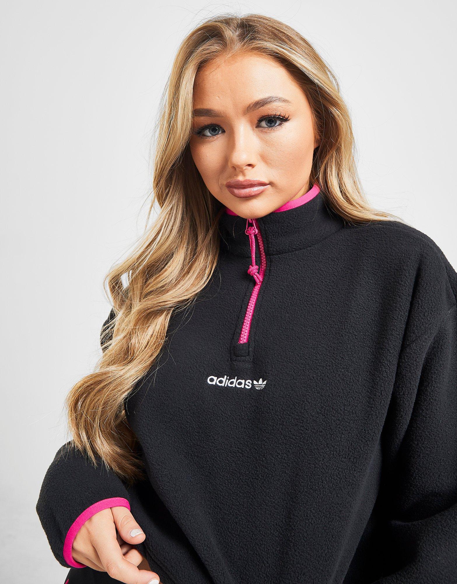 sudadera crop adidas