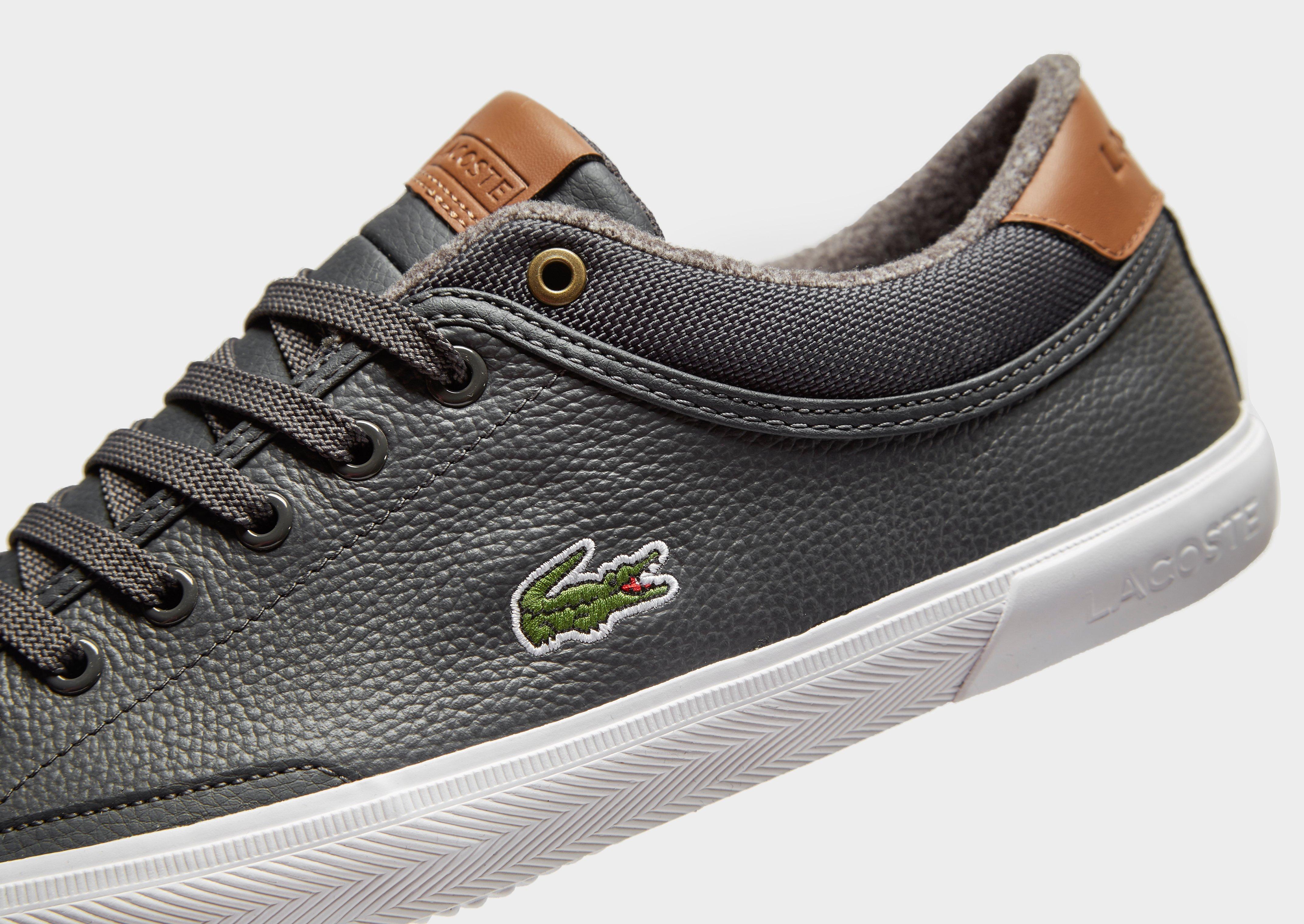 lacoste mens angha trainers grey