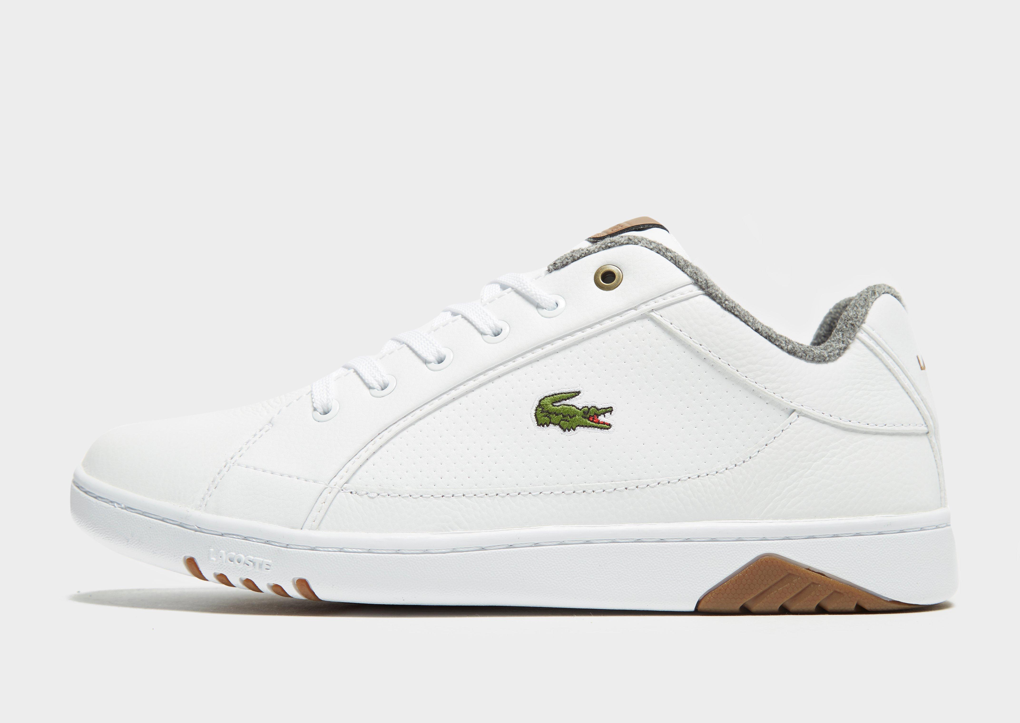 lacoste mens deviation 2 trainers dark khaki