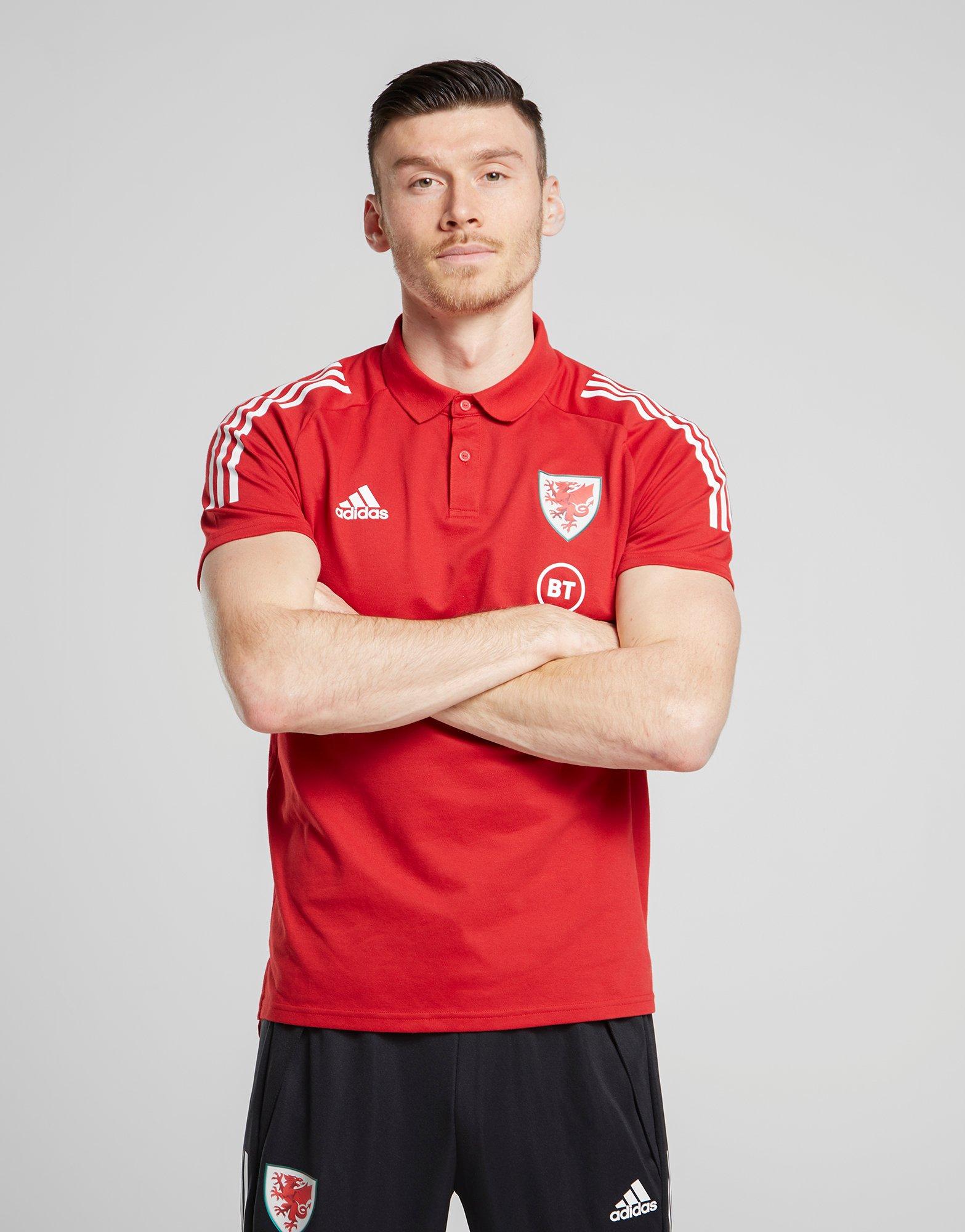 wales adidas polo shirt