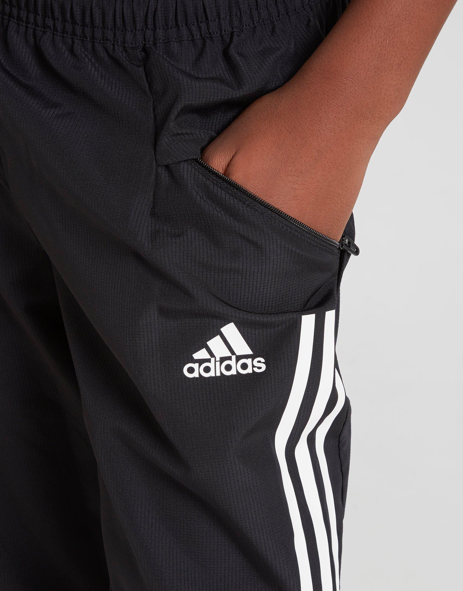 adidas short leg tracksuit bottoms