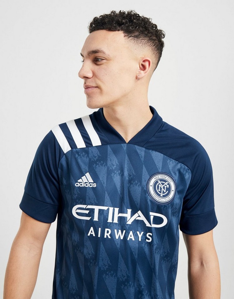 Blue adidas New York City FC 2020 Away Shirt | JD Sports