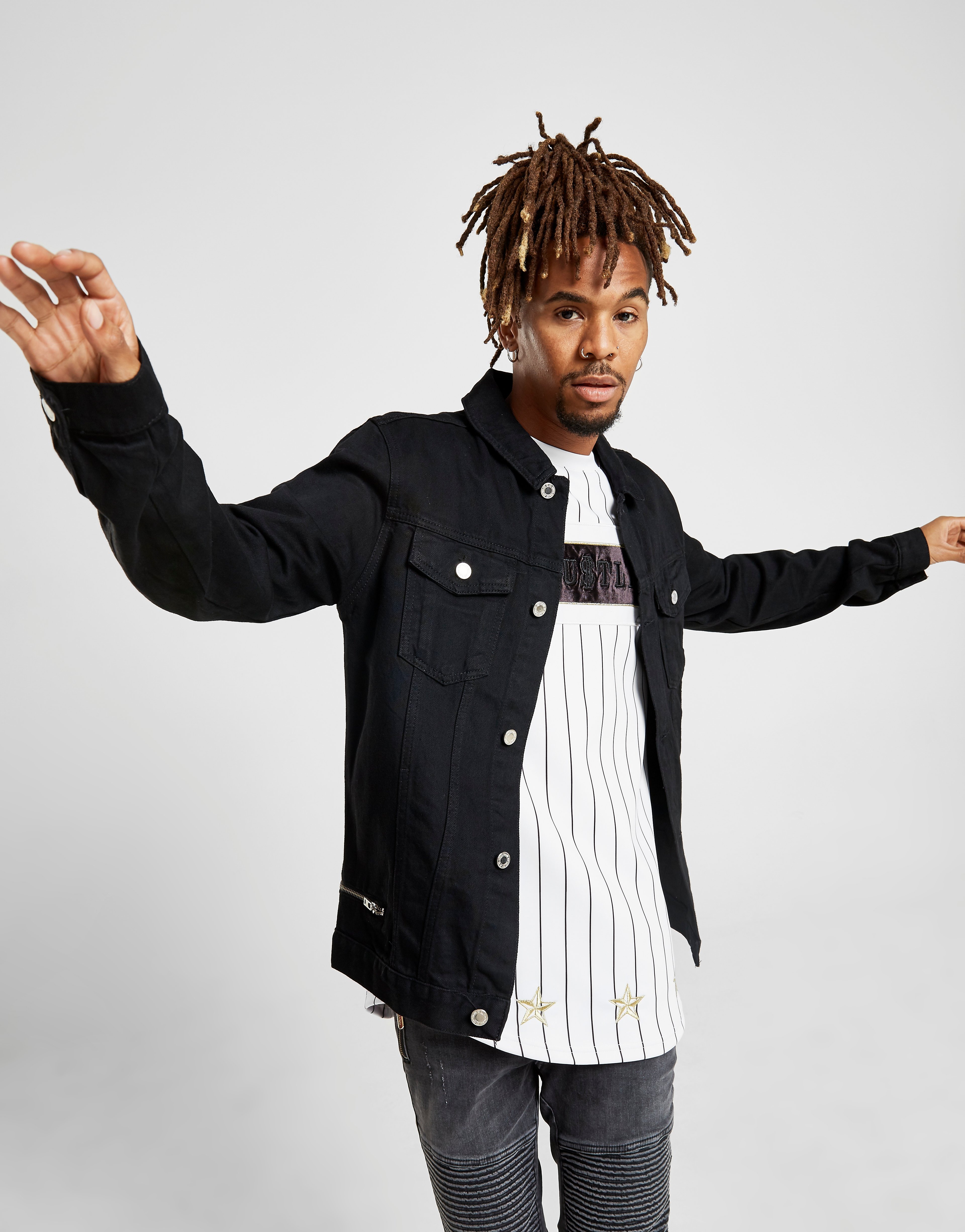 Buy Black Supply & Demand Effect Denim Jacket JD Sports JD Sports