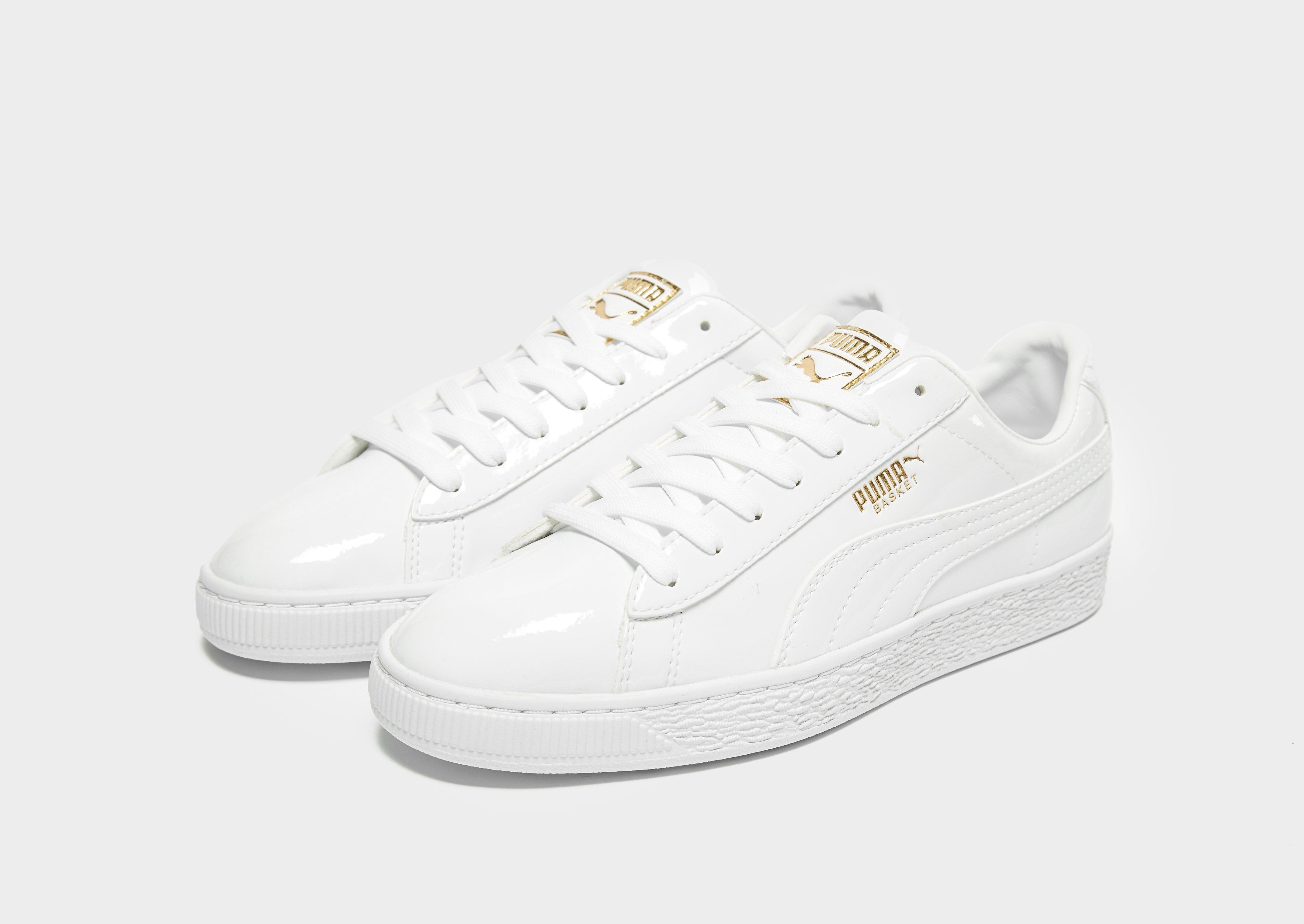 puma classic patent noir