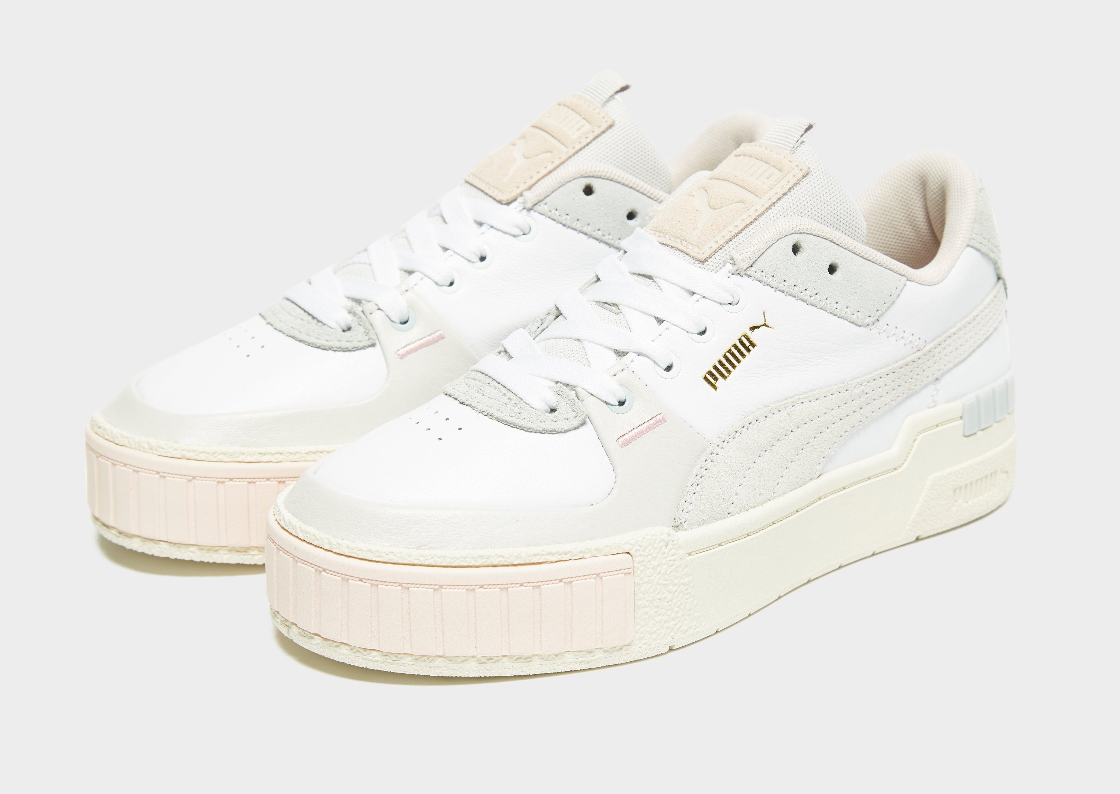 puma cali rose et blanche