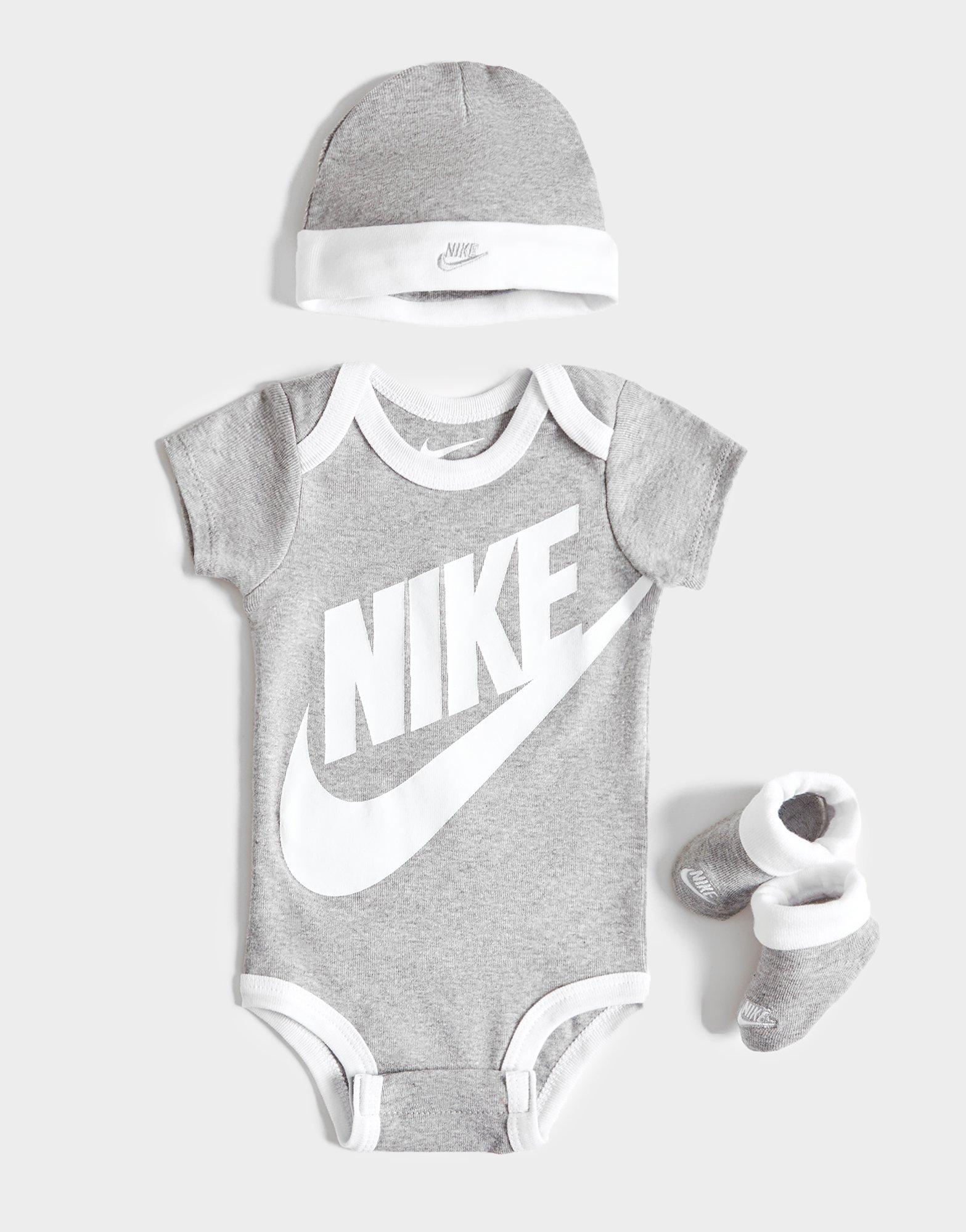 Nike 3 Piece Futura Logo Baby - Grau JD Deutschland Set Sports