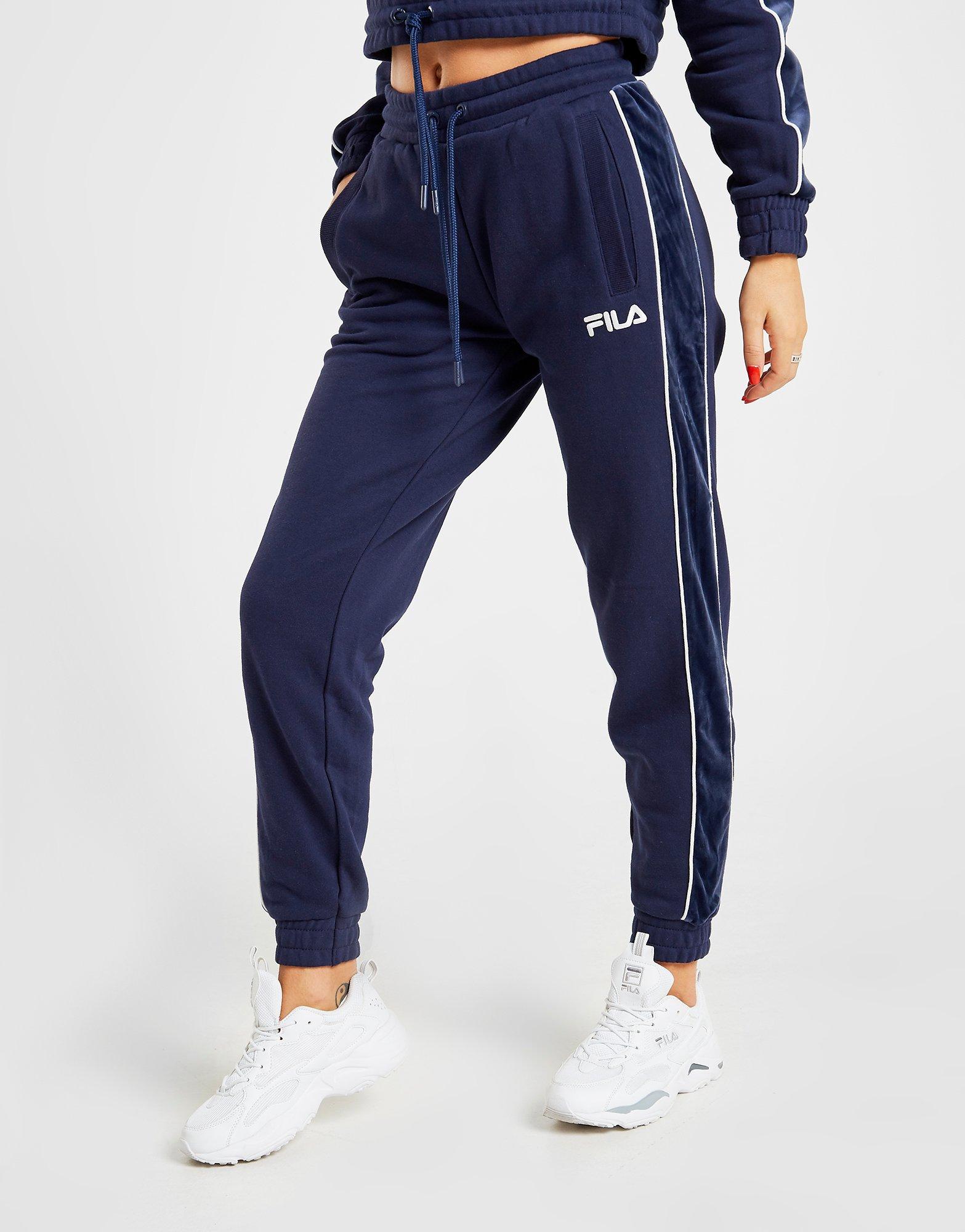 fila velour joggers