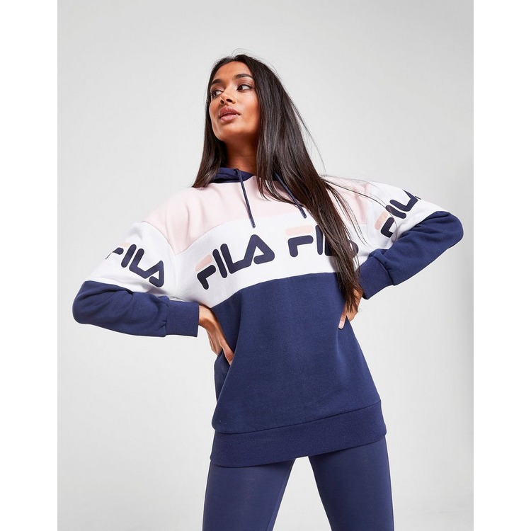 Fila Panel Logo Boyfriend Hoodie