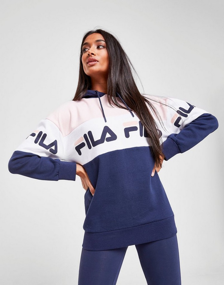 Fila Panel Logo Boyfriend Hoodie