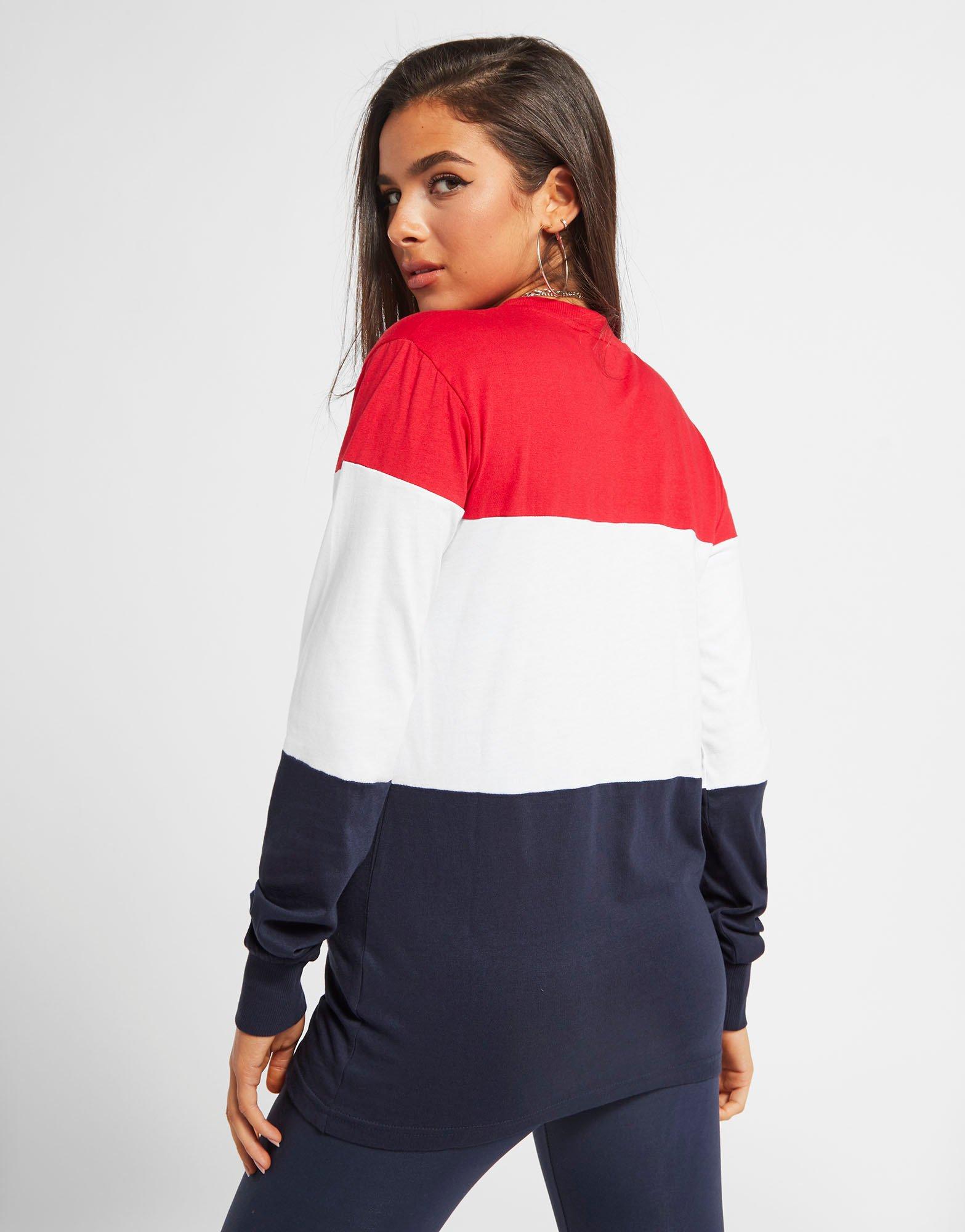 fila colour block sweatshirt