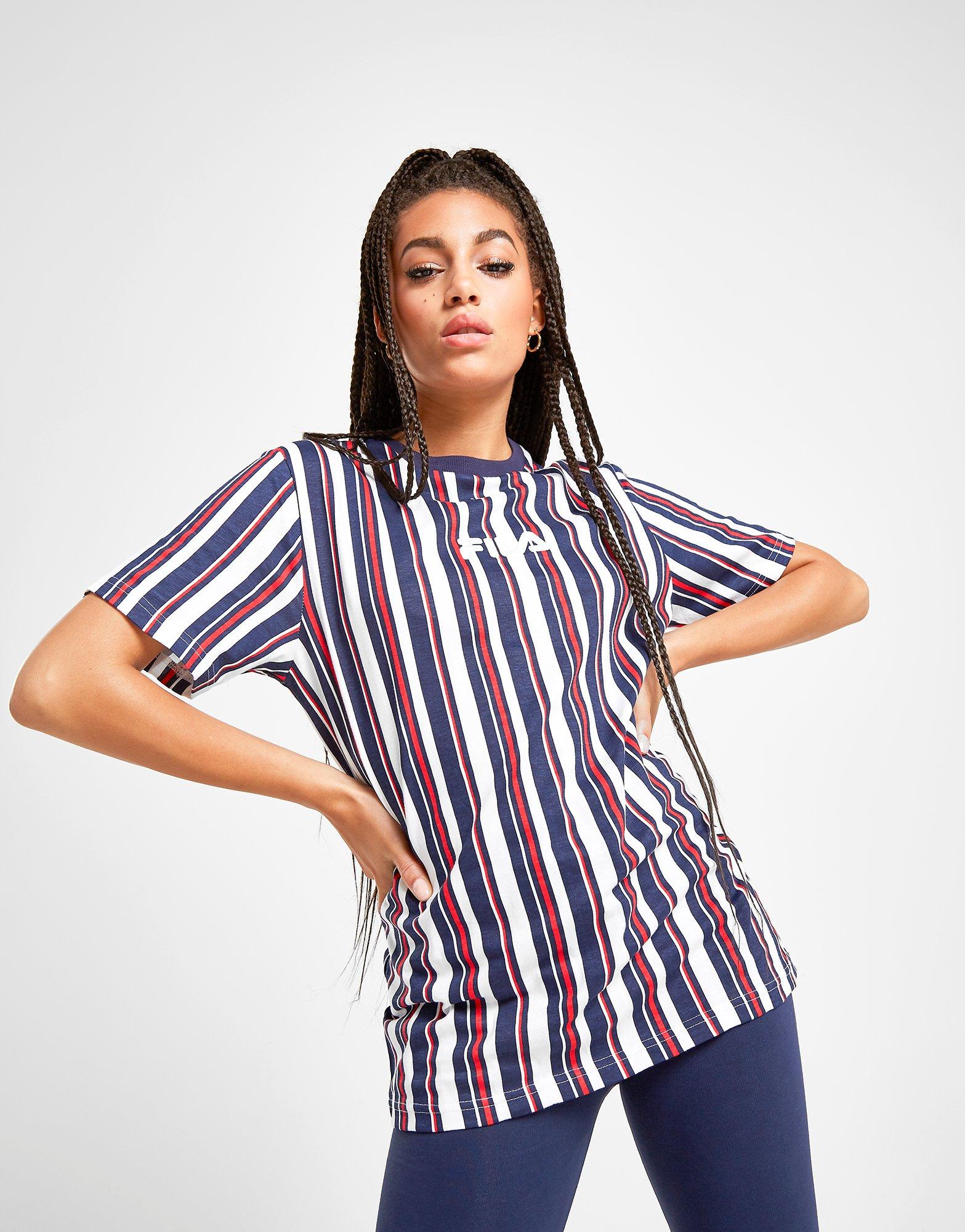 fila striped t shirt