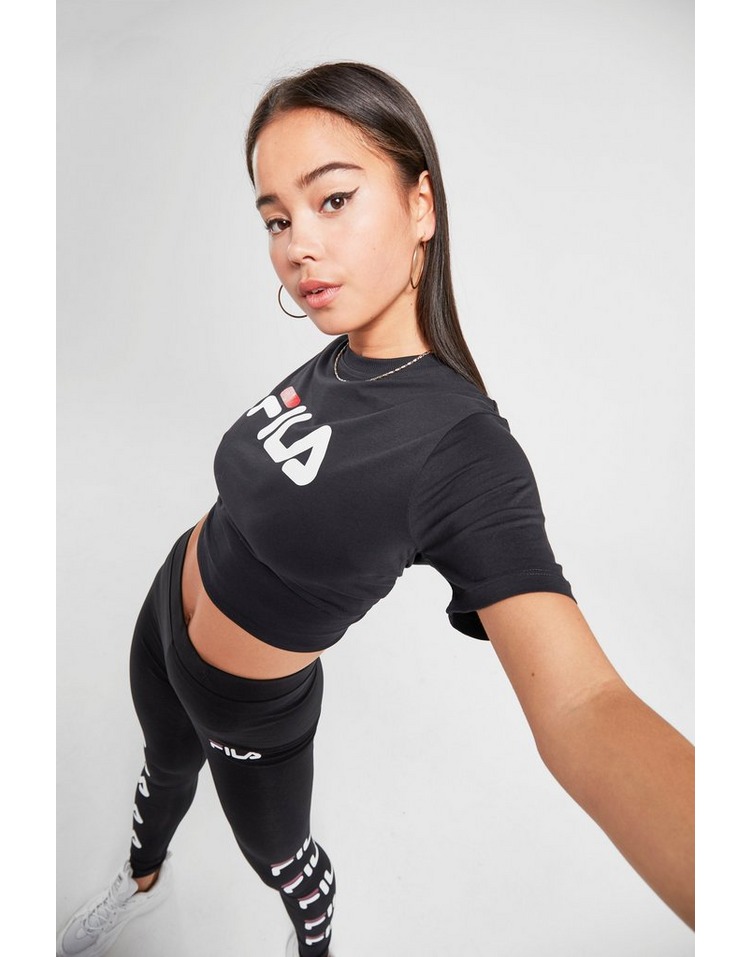 Fila Core Logo Crop T-Shirt