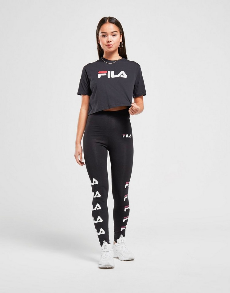 Fila Core Logo Crop T-Shirt