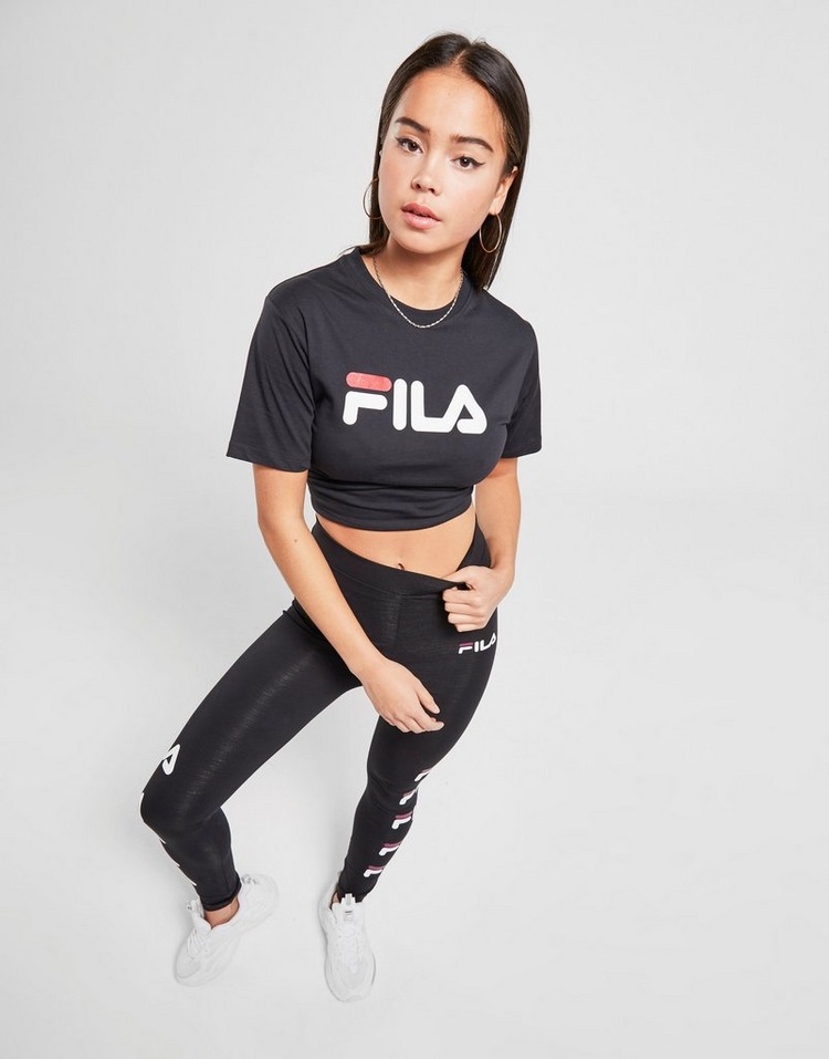 Fila Core Logo Crop T-Shirt