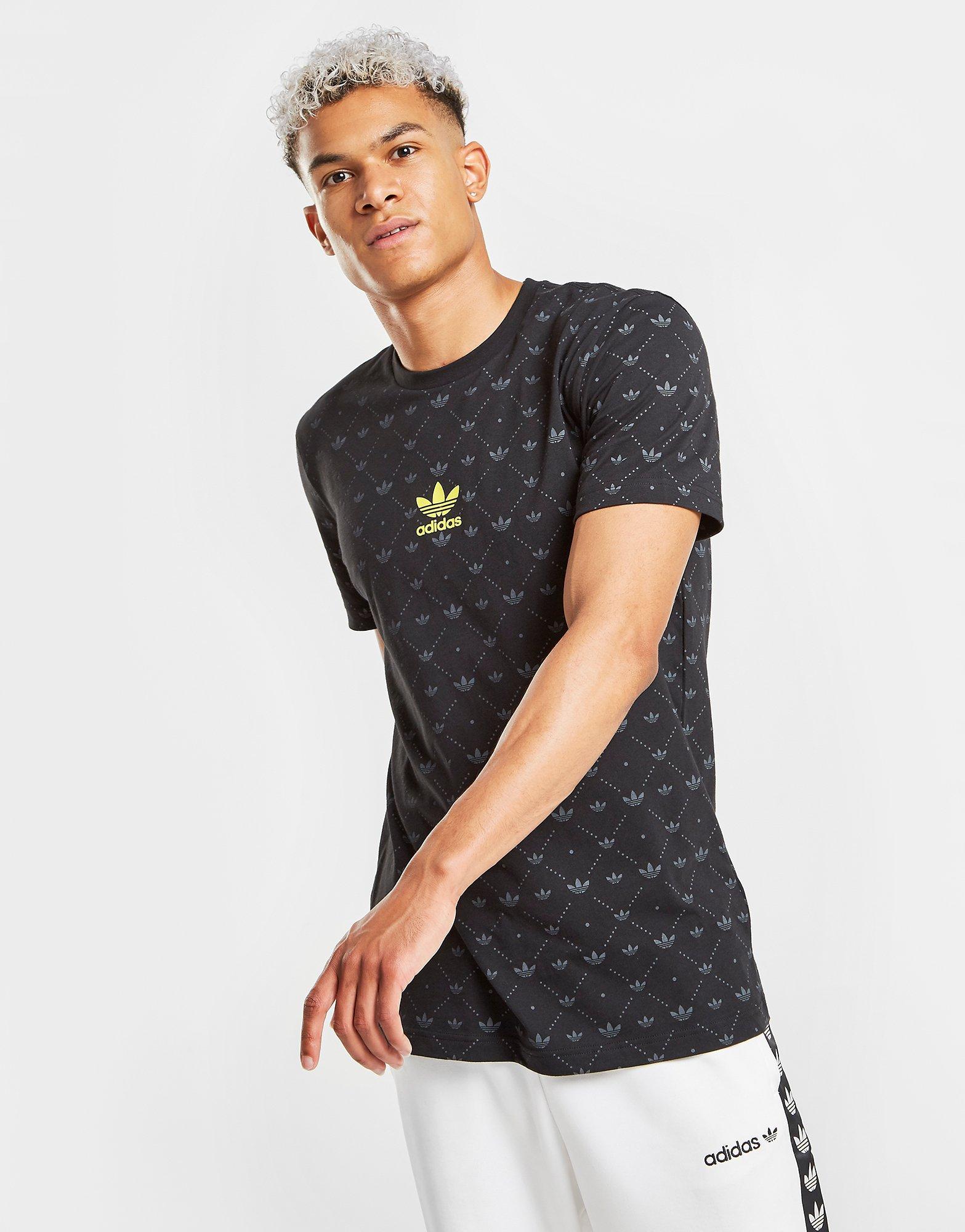 adidas all over print t shirt